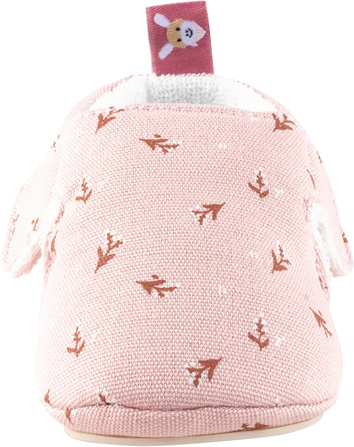 Sterntaler Baby Krabbelschuh bedruckt mit Blumen, Mädchen - Baby Schuhe mit aufgenähter und rutschfester Sohle - gefüttert mit Frottee und aus langlebigem Material, zartrosa, 16
