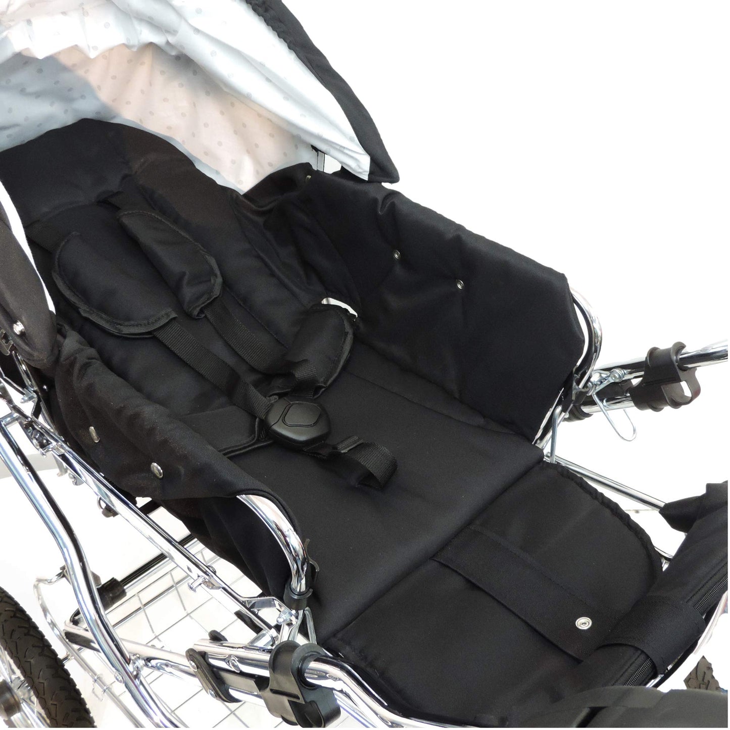 Eichhorn Pushchairs with Leather Strap Frame and Sliding Eye Adjustment
