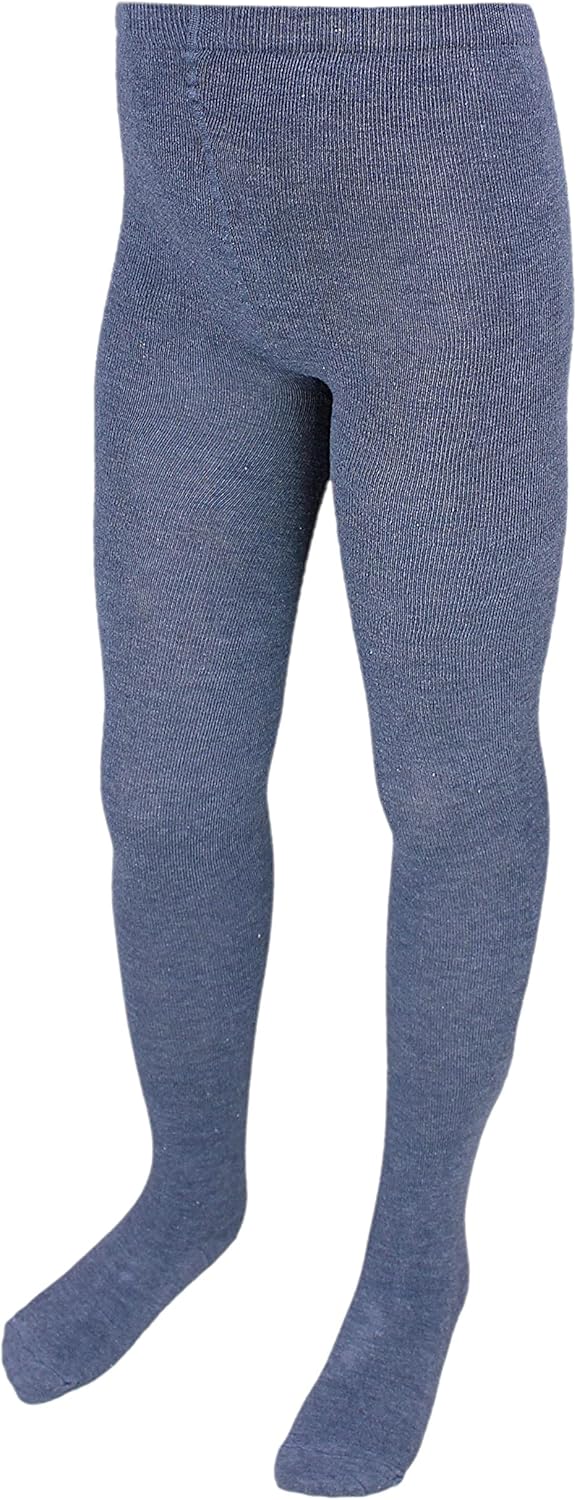 TupTam, Girls' Knitted Tights, Colourful Pattern, Pack of 6