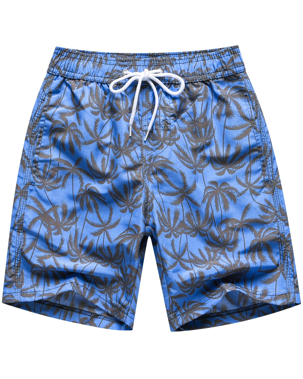 Domee Jungen Badehosen Badeshorts Schnelltrocknend Schwimmhose mit Netzfutter Verstellbarer Kordelzug