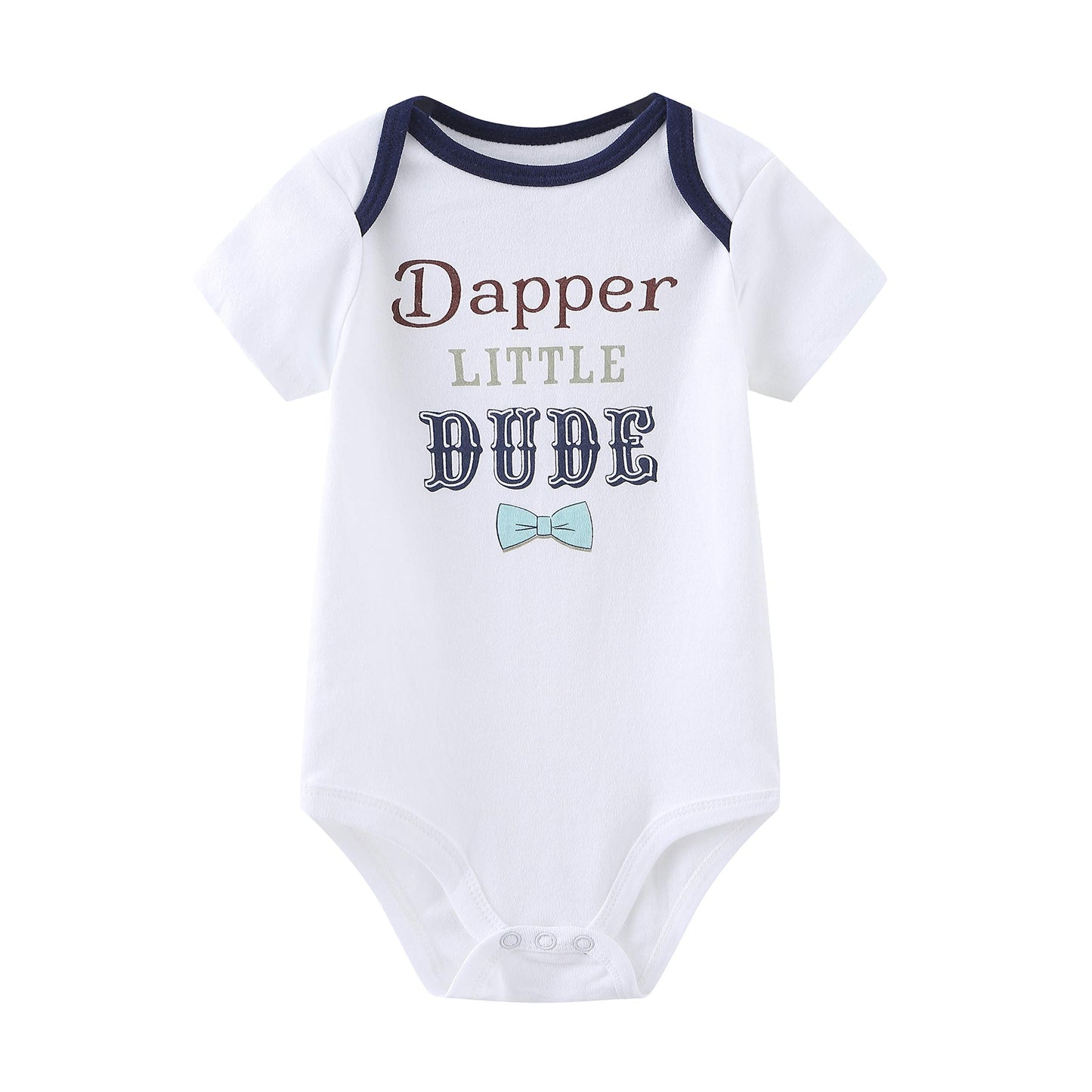Kiddiezoom Baby-Body, Hose, Kleinkinder, Einteiler, Kleidung, Set, Outfits, für Jungen und Mädchen, Baumwollkappen, Kratzfäustlinge