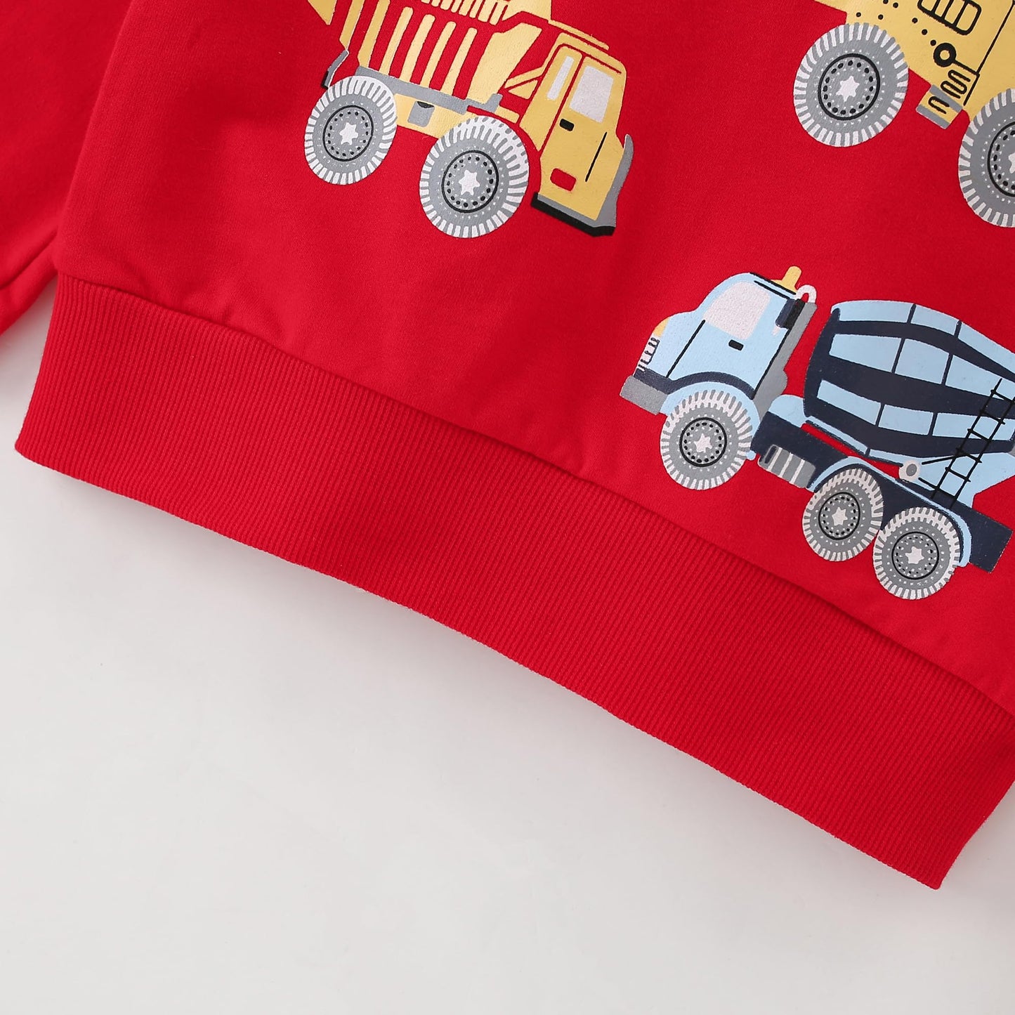 Pilipulu Sweatshirt Boys Kids Pullover Boys Cotton Long Sleeve Shirt Kids Dinosaur Digger Warm Tops 2-7 Years Size 92 98 104 110 116 122