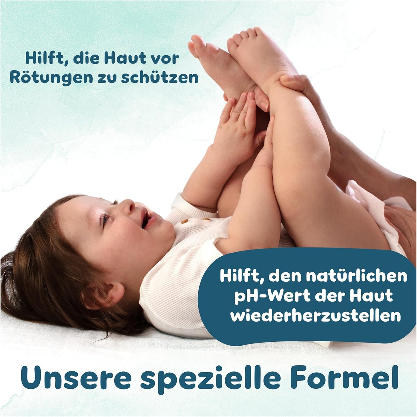 Pampers Harmonie Aqua Baby Feuchttücher Box, 1440 Tücher (15 x 96), sanfter Hautschutz für zarte Haut mit 99% Wasser
