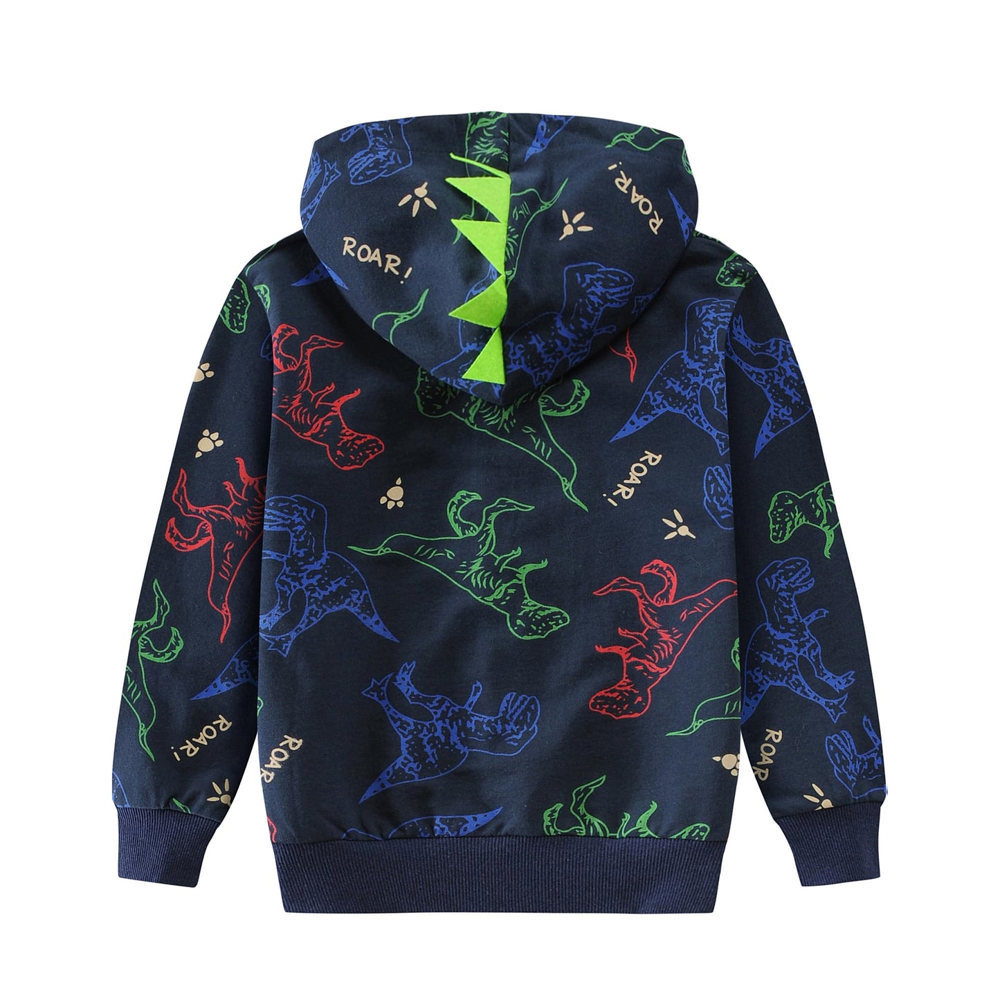 CM-Kid Hoodie Boys Hoodie Zipper Sweat Jacket Long Sleeve Children Cotton Hooded Jacket Warm Tops Size 92-122