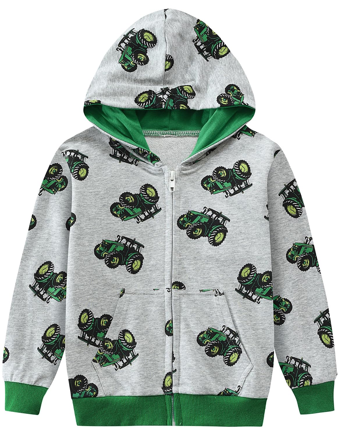 CM-Kid Hoodie Boys Hoodie Zipper Sweat Jacket Long Sleeve Children Cotton Hooded Jacket Warm Tops Size 92-122
