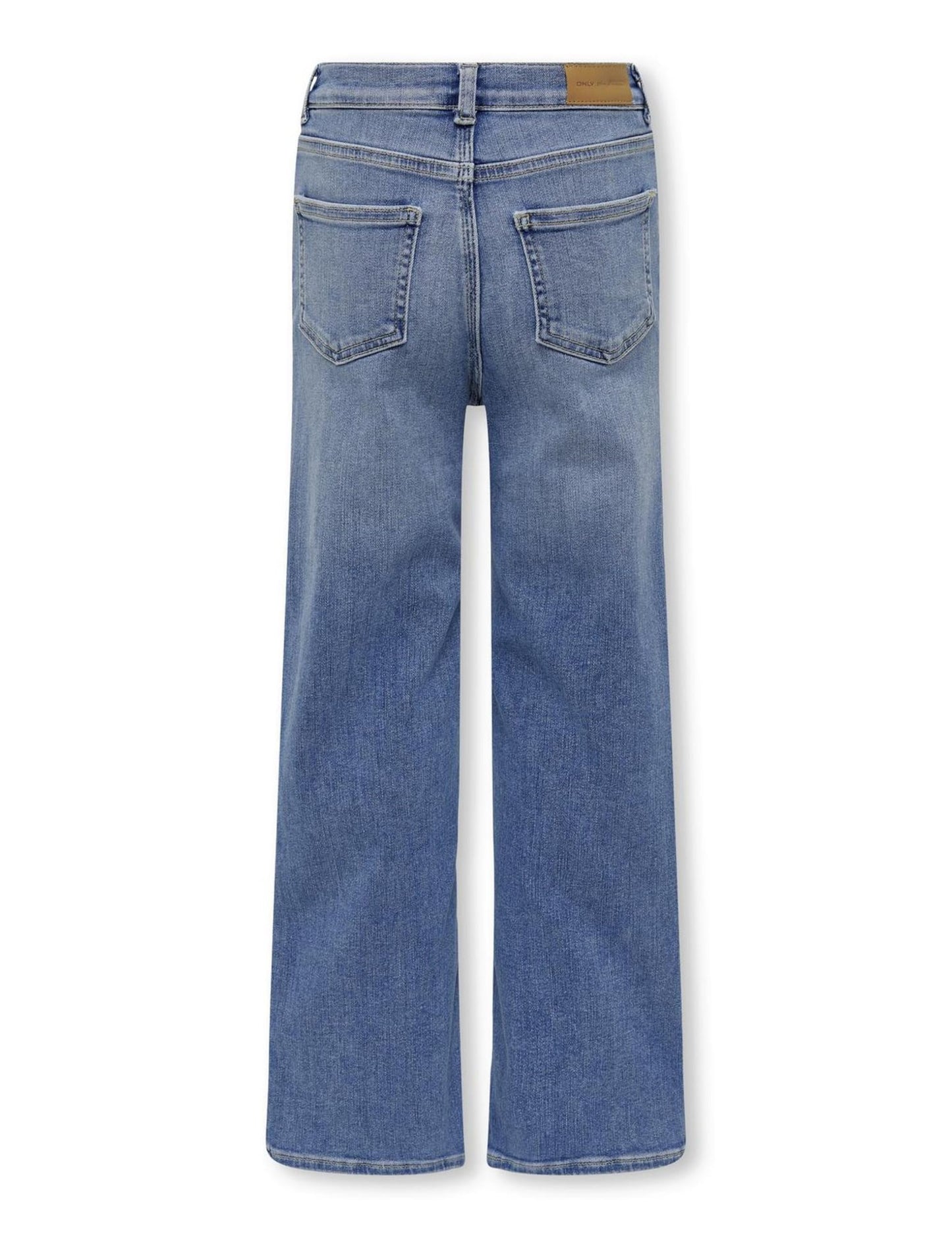 ONLY Girl Weit geschnitten Jeans KOGMADISON Mittlere Taille Gerade geschnitten Jeans