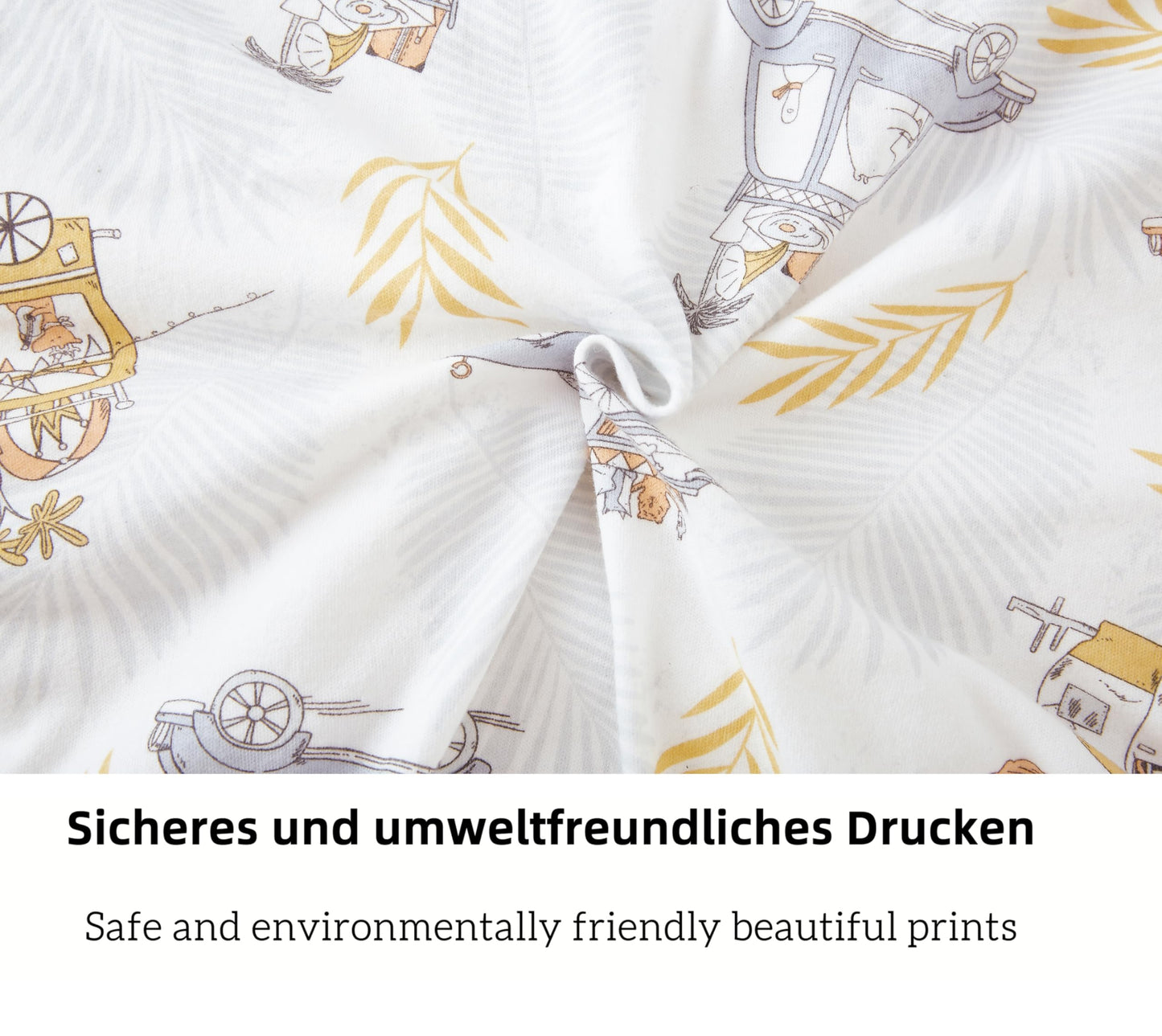 Chilsuessy Baby Sleeping Bag with Legs, 2.5 Tog All-Season Sleeping Bag (CPC Certification) for Infants, Children, Dinosaur Park, 80 cm, Baby Height 90–100 cm