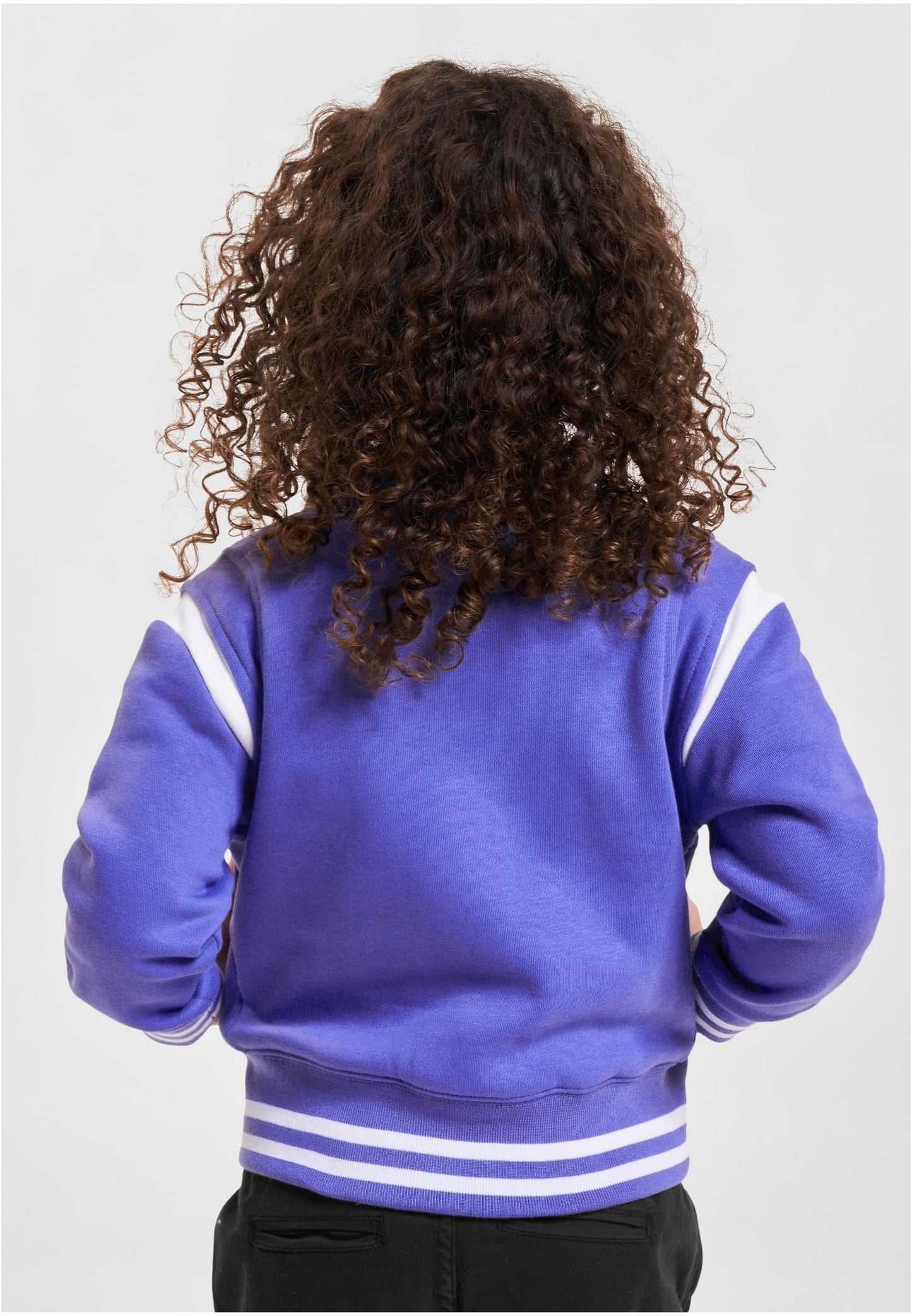 Urban Classics Girls' Inset College Sweat Jacket