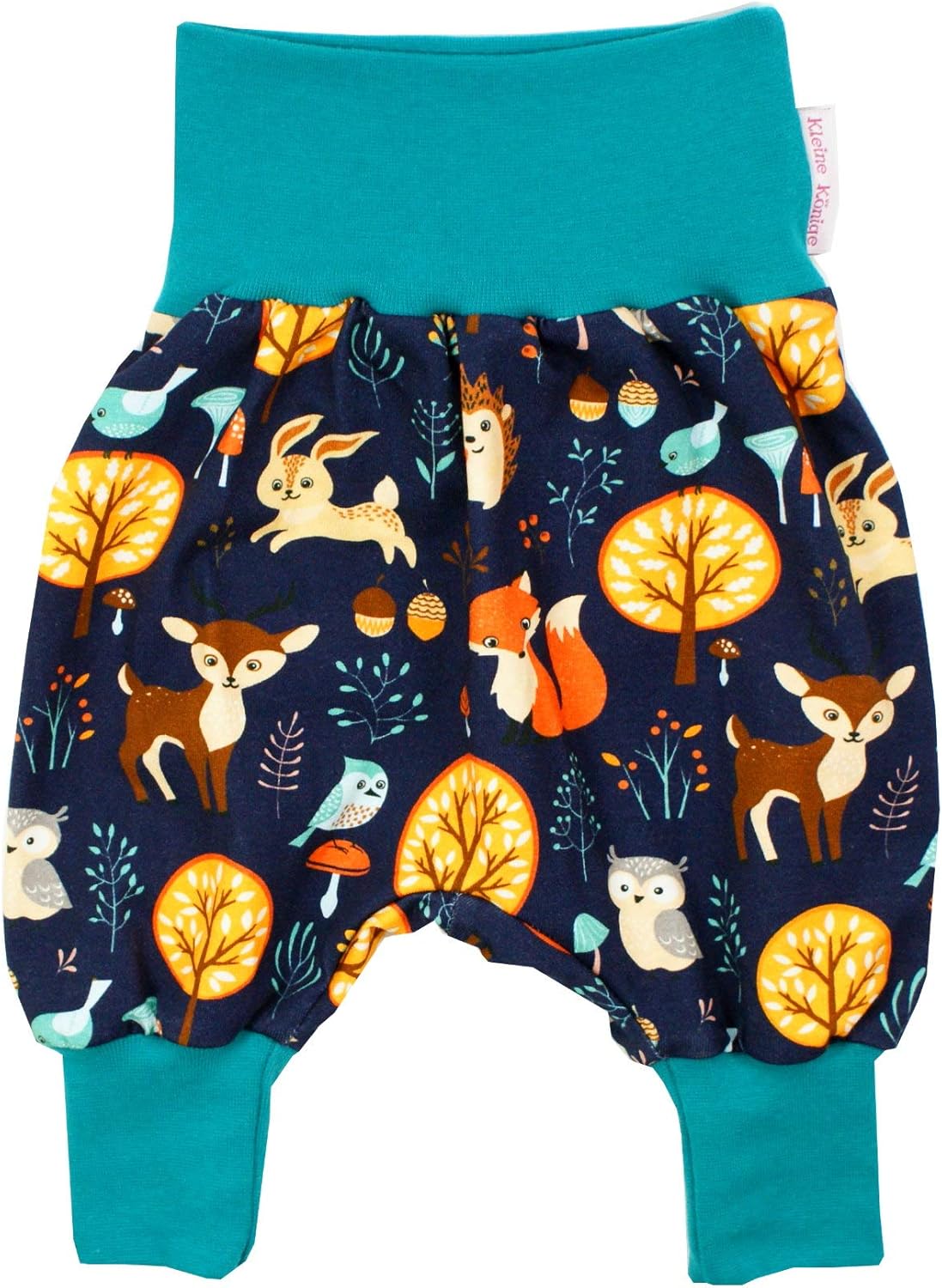 Kleine Könige Baby Boys' Baggy Trousers, Many Patterns, Ökotex 100 Certified, Sizes 50-128