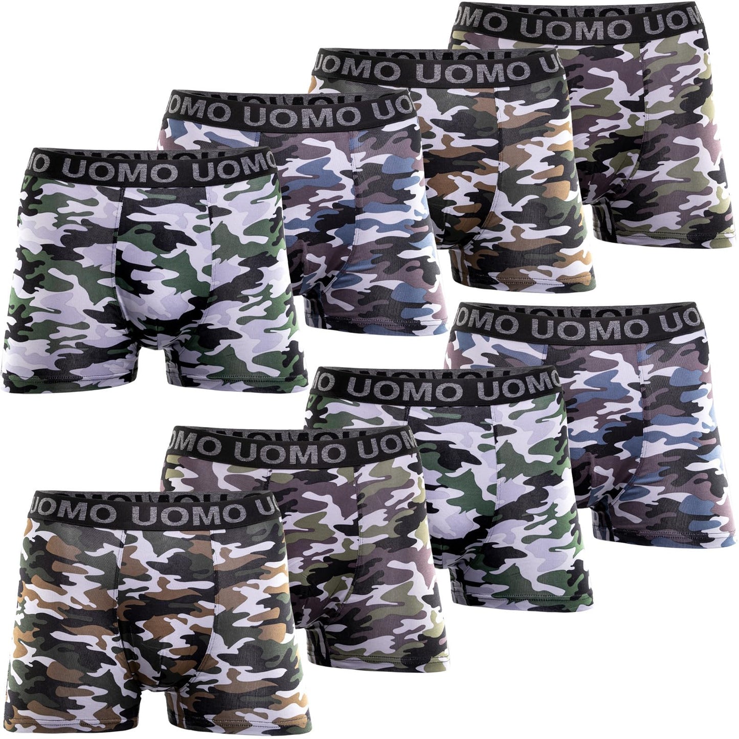 Pesail 5er-10er Pack Jungen Boxershorts aus Modal/Baumwolle Größen 110-176 Unterwäsche Retroshorts Unterhose