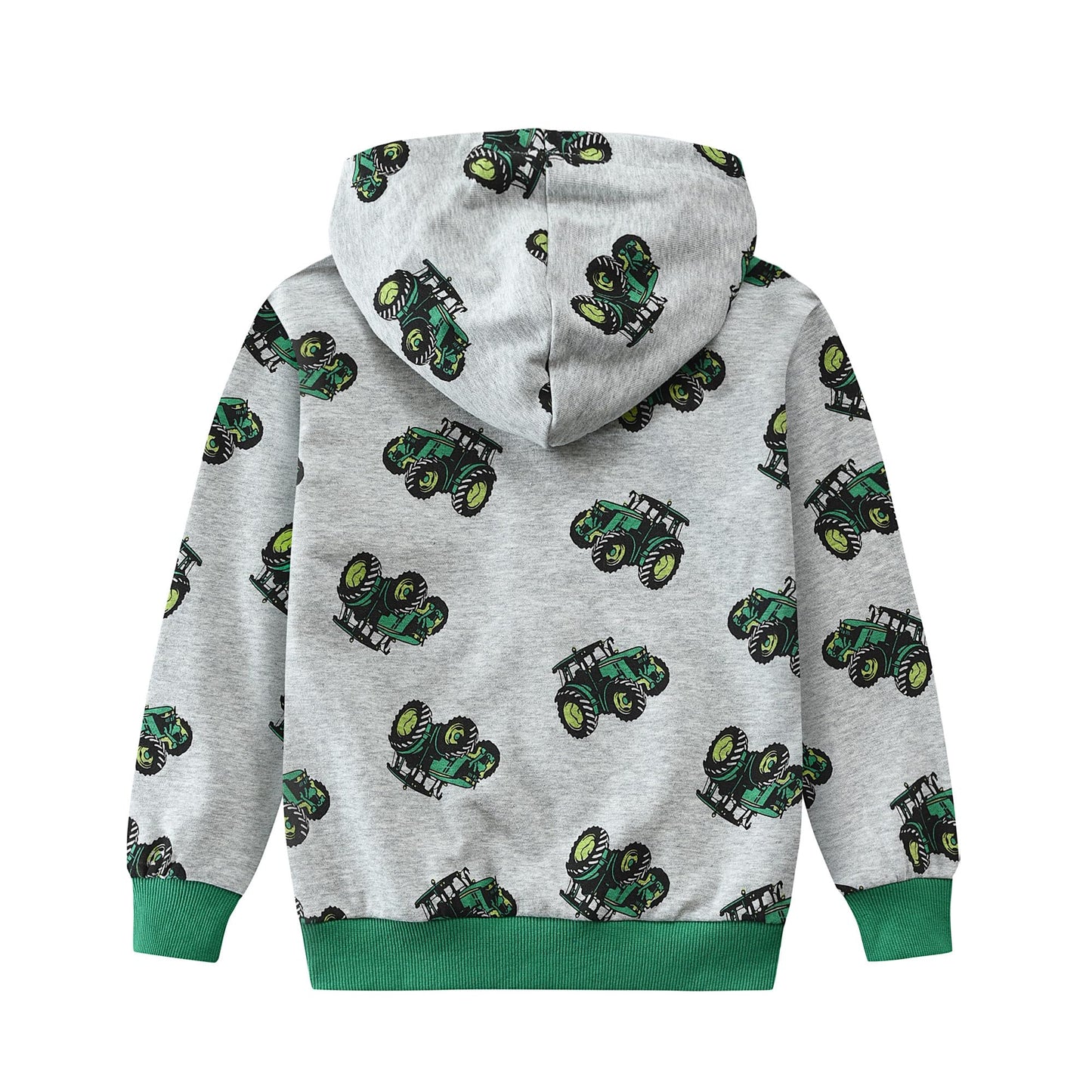 CM-Kid Hoodie Boys Hoodie Zipper Sweat Jacket Long Sleeve Children Cotton Hooded Jacket Warm Tops Size 92-122