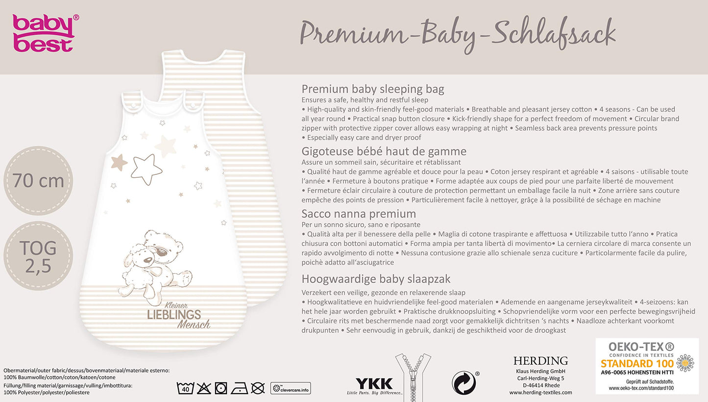 Baby Sleeping Bag “Lieblingsmensch”
