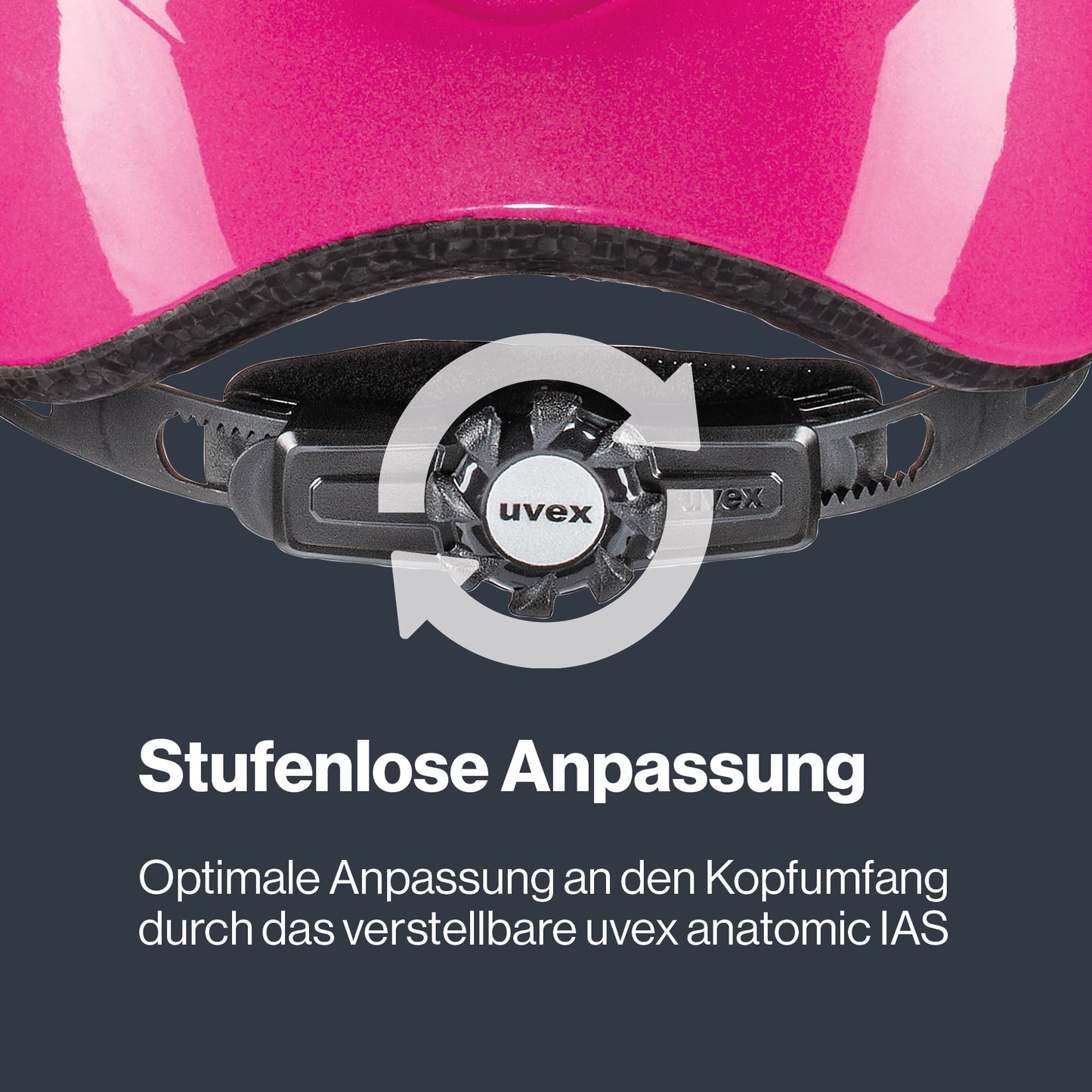 uvex Kid 2 - Leichter Fahrradhelm für Kinder - individuelle Größenanpassung - erweiterbar mit LED-Licht