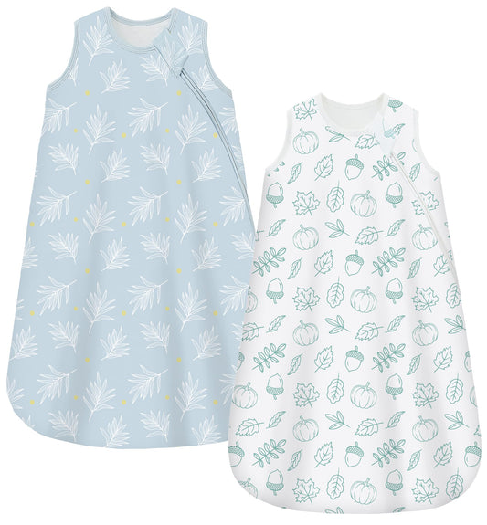 Chilsuessy Baby Sleeping Bag, 2.5 Tog, Winter Baby Sleeping Bag, Cotton, All-Year Sleeping Bag, Newborn Winter Sleeping Bag, 2.5 Tog/Lion Forest, 67 cm/0-6 Months