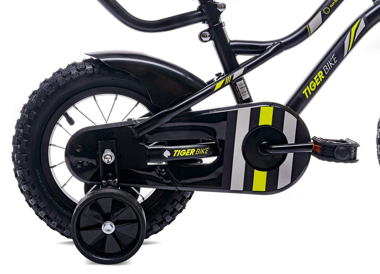 sun baby Jungenfahrrad Kinderfahrrad 14 und 16 Zoll Jungen Tiger Tracker Bike Leicht Stützräder mit Schubstange ab 2-6 Jahre BMX Fahrrad Kinder - Meloni2