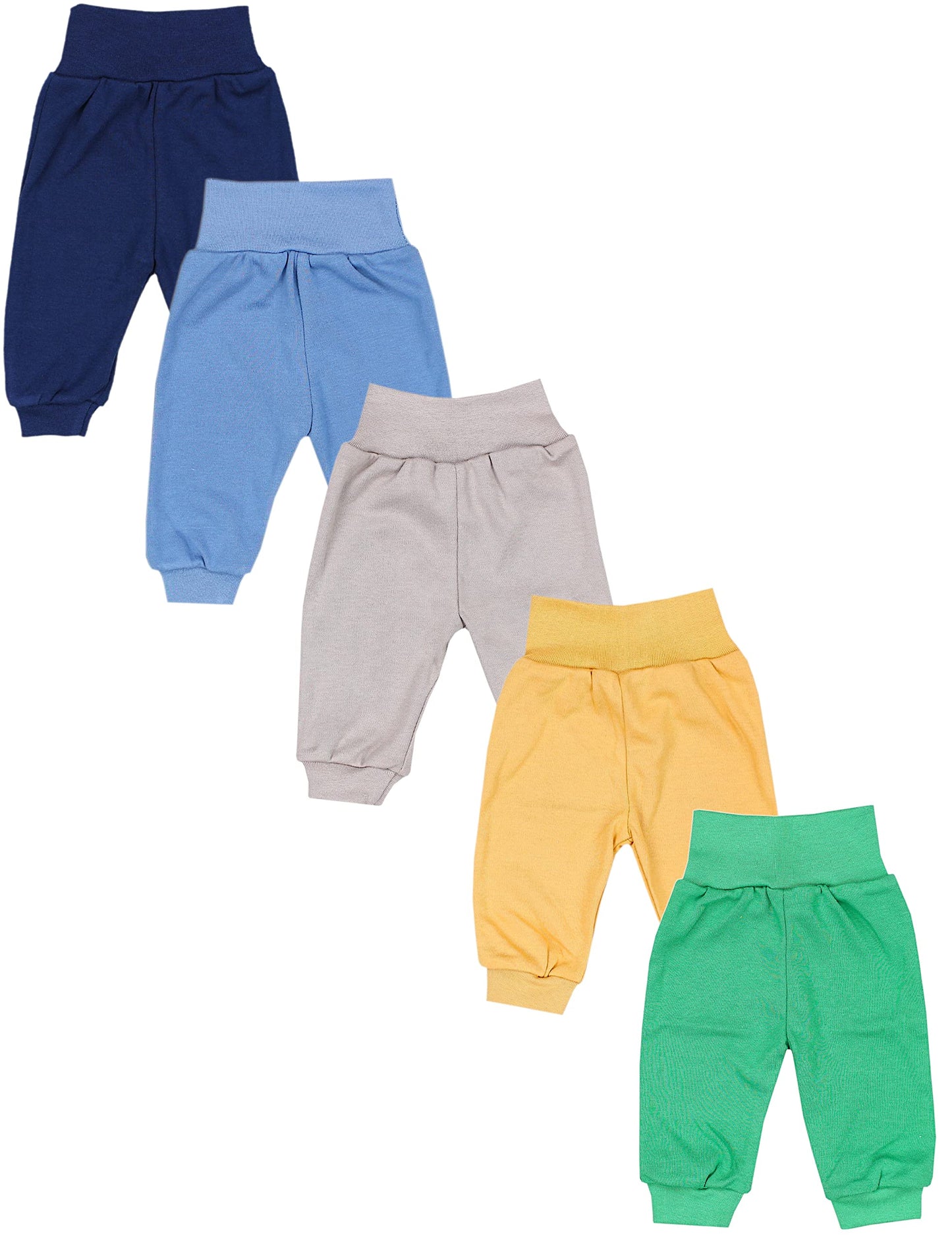 TupTam Pumphose Baby 5er Pack Unisex - Bequeme Baby Hose für Jungen und Mädchen aus Oeko-Tex Baumwolle