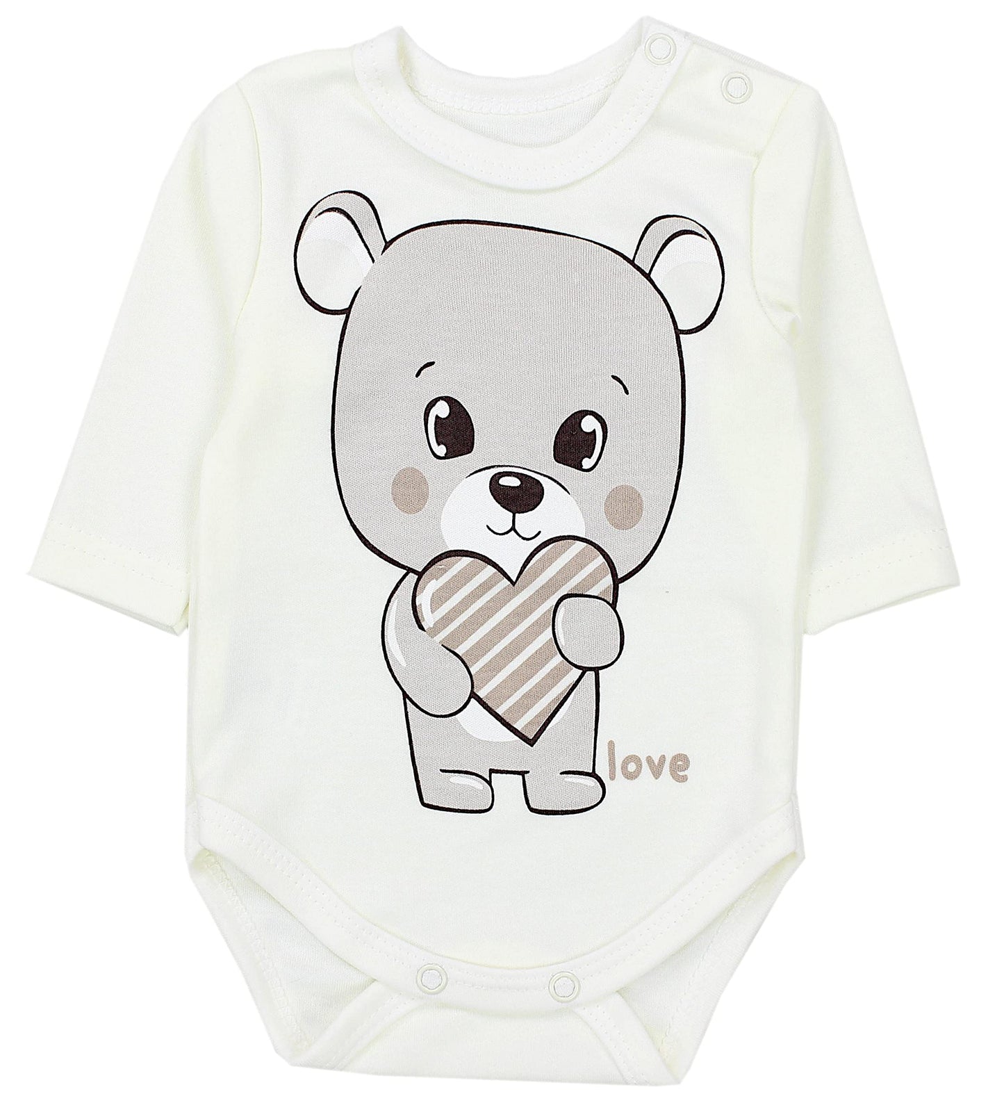 TupTam 3-Piece Unisex Baby Clothing Set with Print