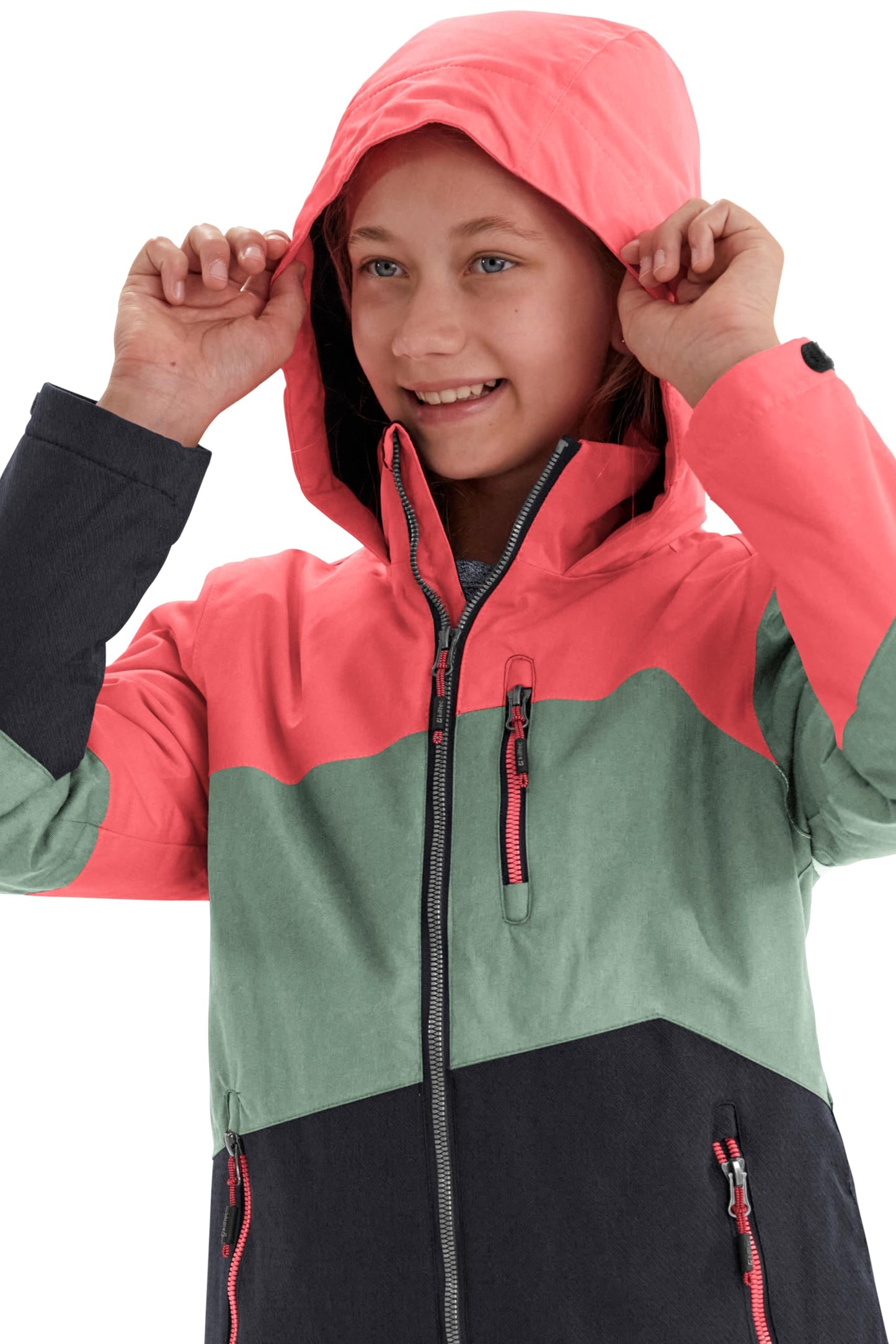 killtec Girls' Lynge Grls Jckt B Functional Jacket with Hood