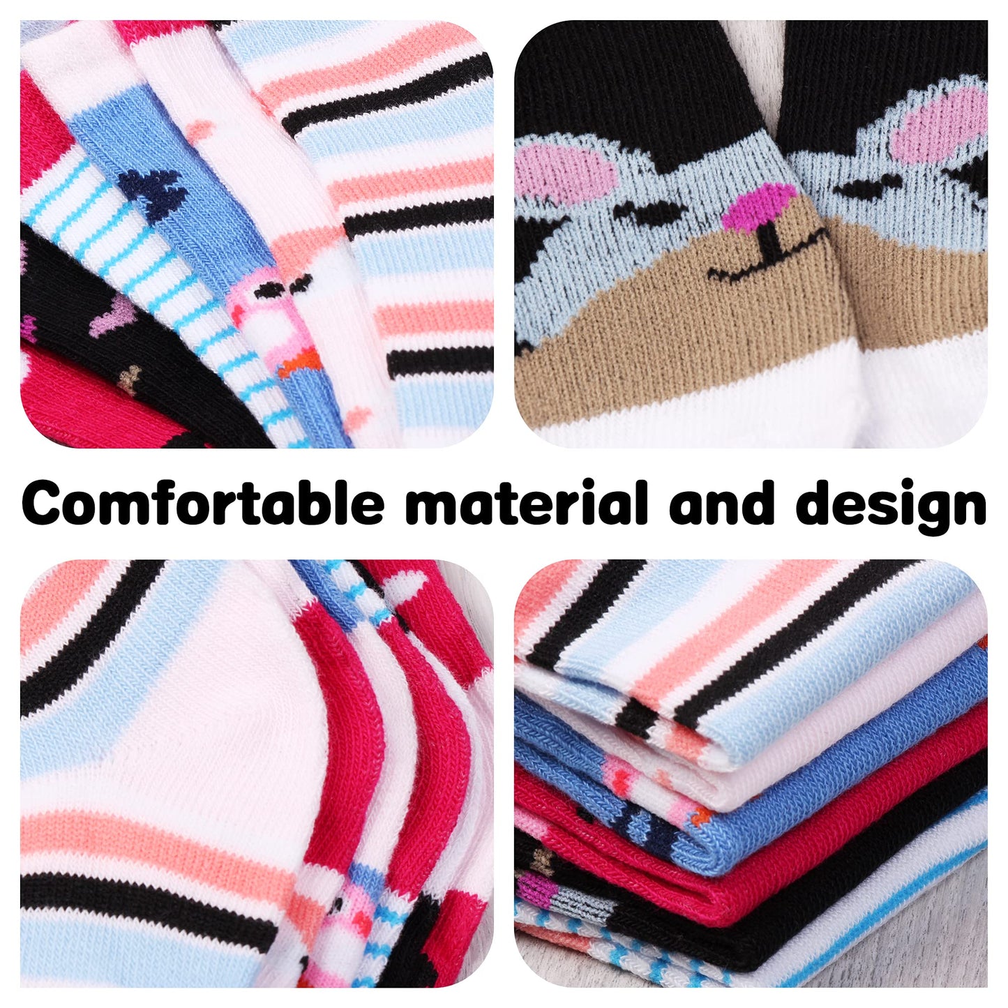 Libella 10/12er Kinder Mädchen Sneaker Socken Kids Füßlinge Sneakersocken bunt 2108VA