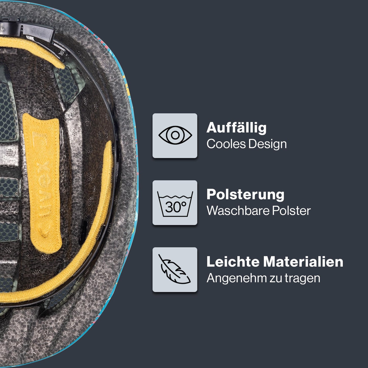 uvex Kid 2 cc - Leichter Kinder-Helm für Kinder - individuelle Größenanpassung - erweiterbar mit LED-Licht