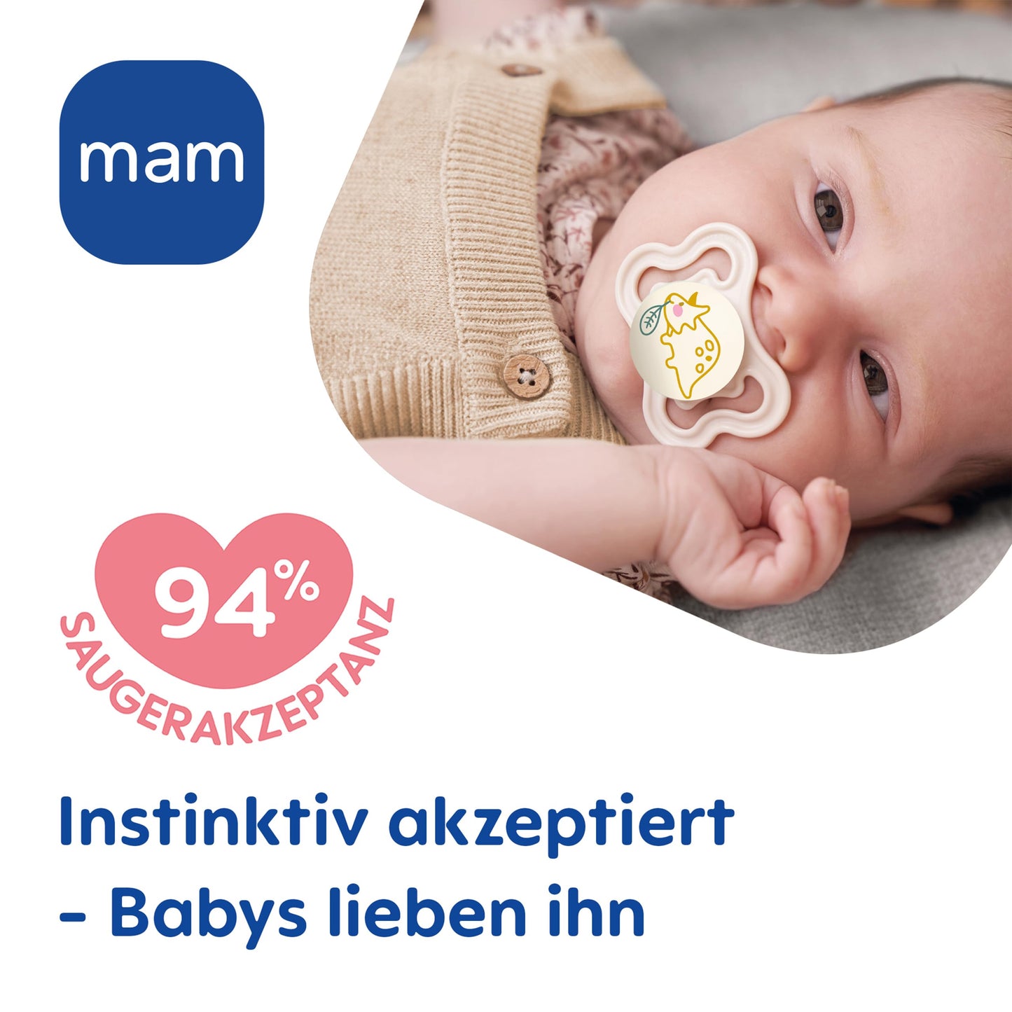 MAM Supreme Day & Night Schnuller | 0-6 Monate | Babyschnuller für Neugeborene | 94% Akzeptanz | beugt Zahnfehlstellungen vor | mit Zahnmedizinern entwickelt| SkinSoft Silikon |Bär/Nilpferd |4 Stück