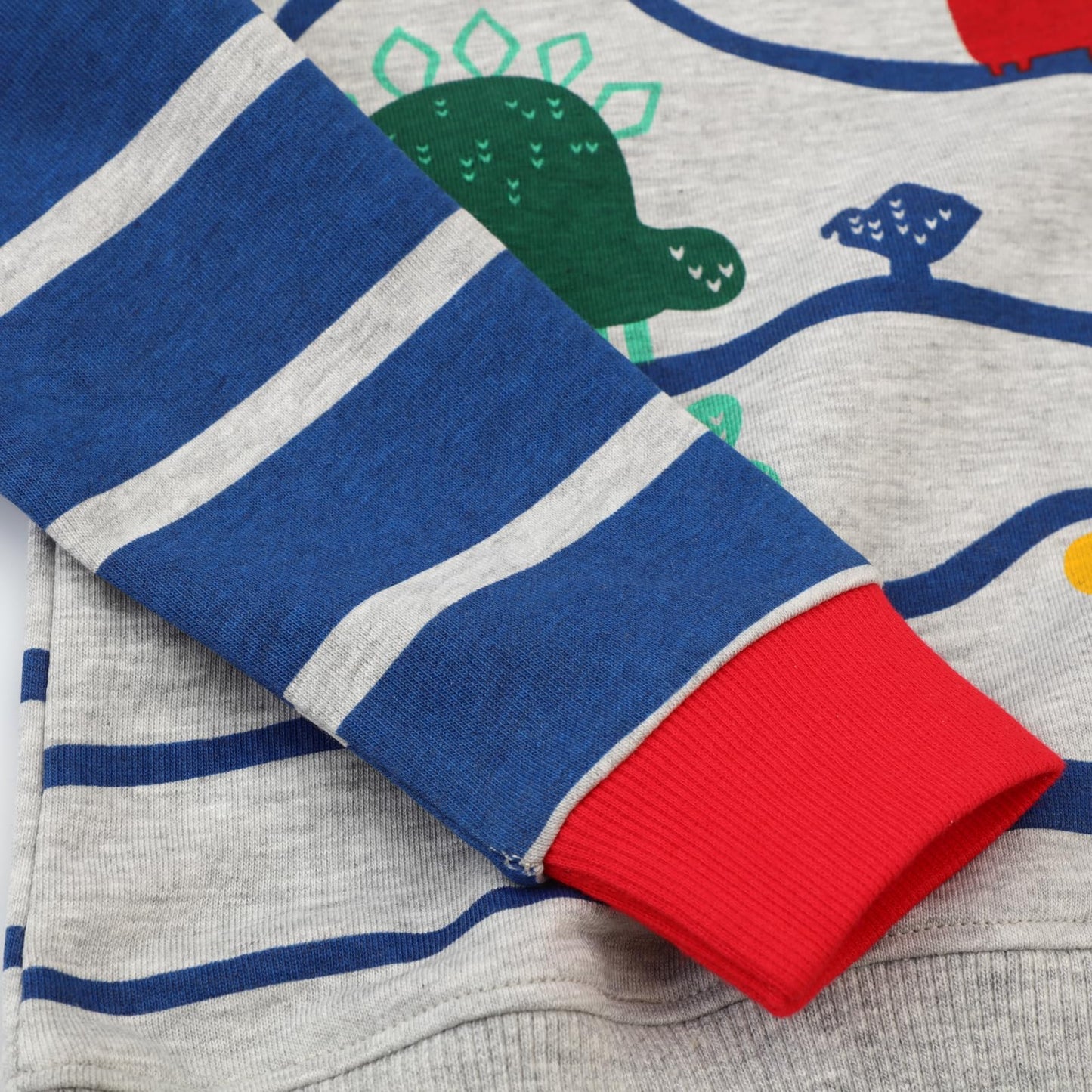 Dinopjs Children's Boys Pullover Sweatshirt Cute Long Sleeve Cotton Dinosaur Cartoon Jurassic Planets Digger Crane Dump Truck Tractor Winter & Spring Christmas Warm Tops 2-7 Years