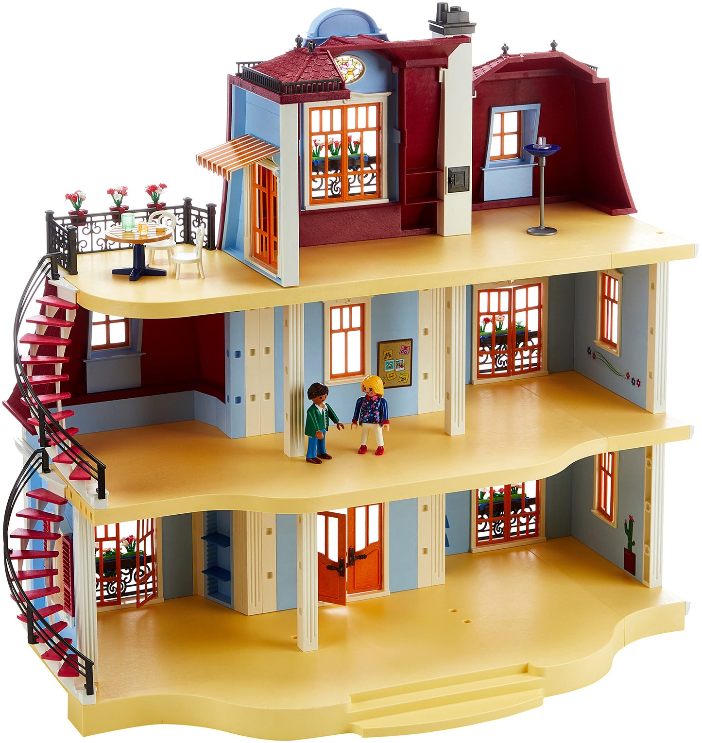 PLAYMOBIL | Dollhouse |Spielzeug für Kinder ab 4 Jahren | Mitnehm-Puppenhaus mit Griff | 70985