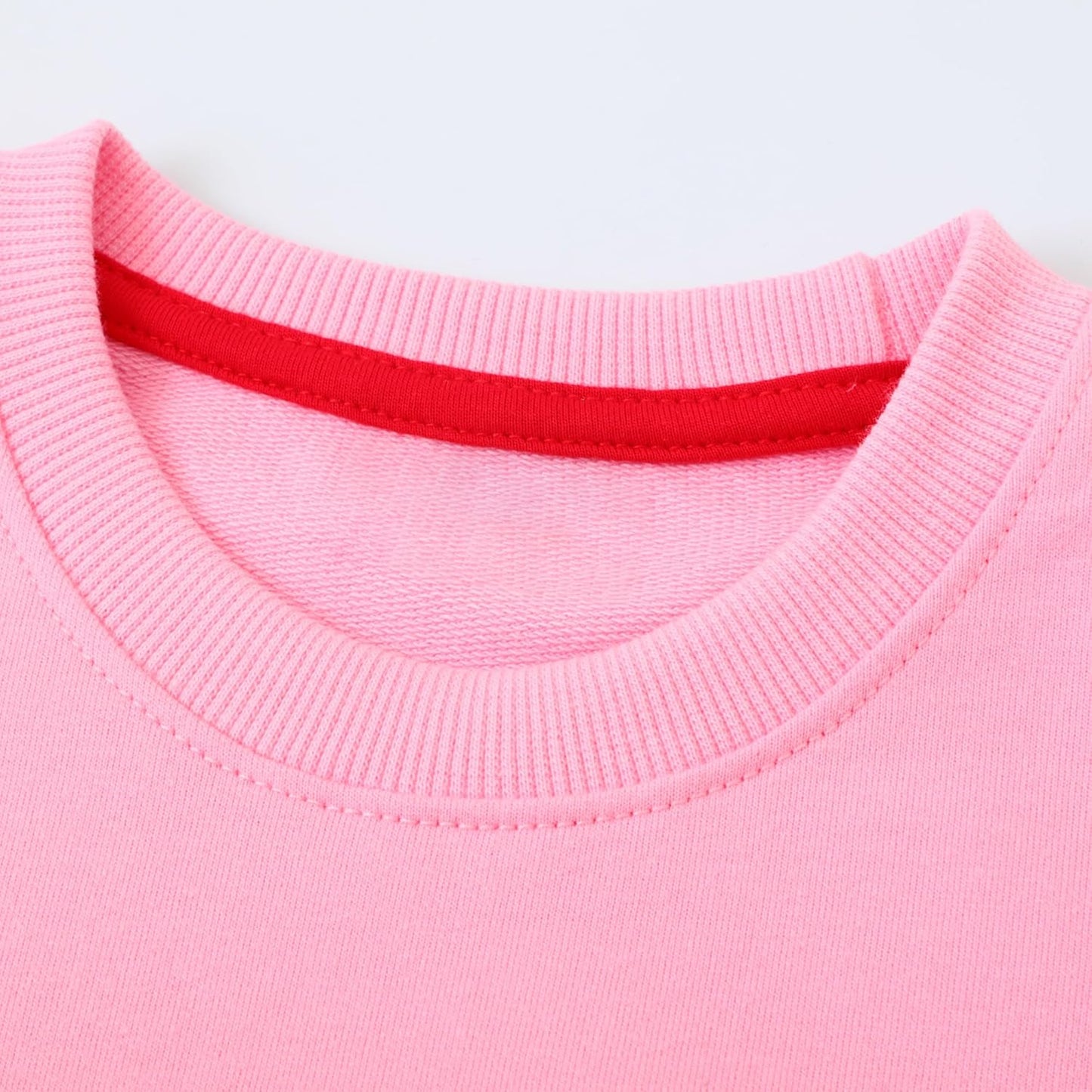 JinBei Sweatshirt für Mädchen Kinder Pullover Baumwolle Top Casual Jumper Kleinkind Langarmshirt Warme Kleidung, Alter 2-7 Jahre alt, Gr.92-122