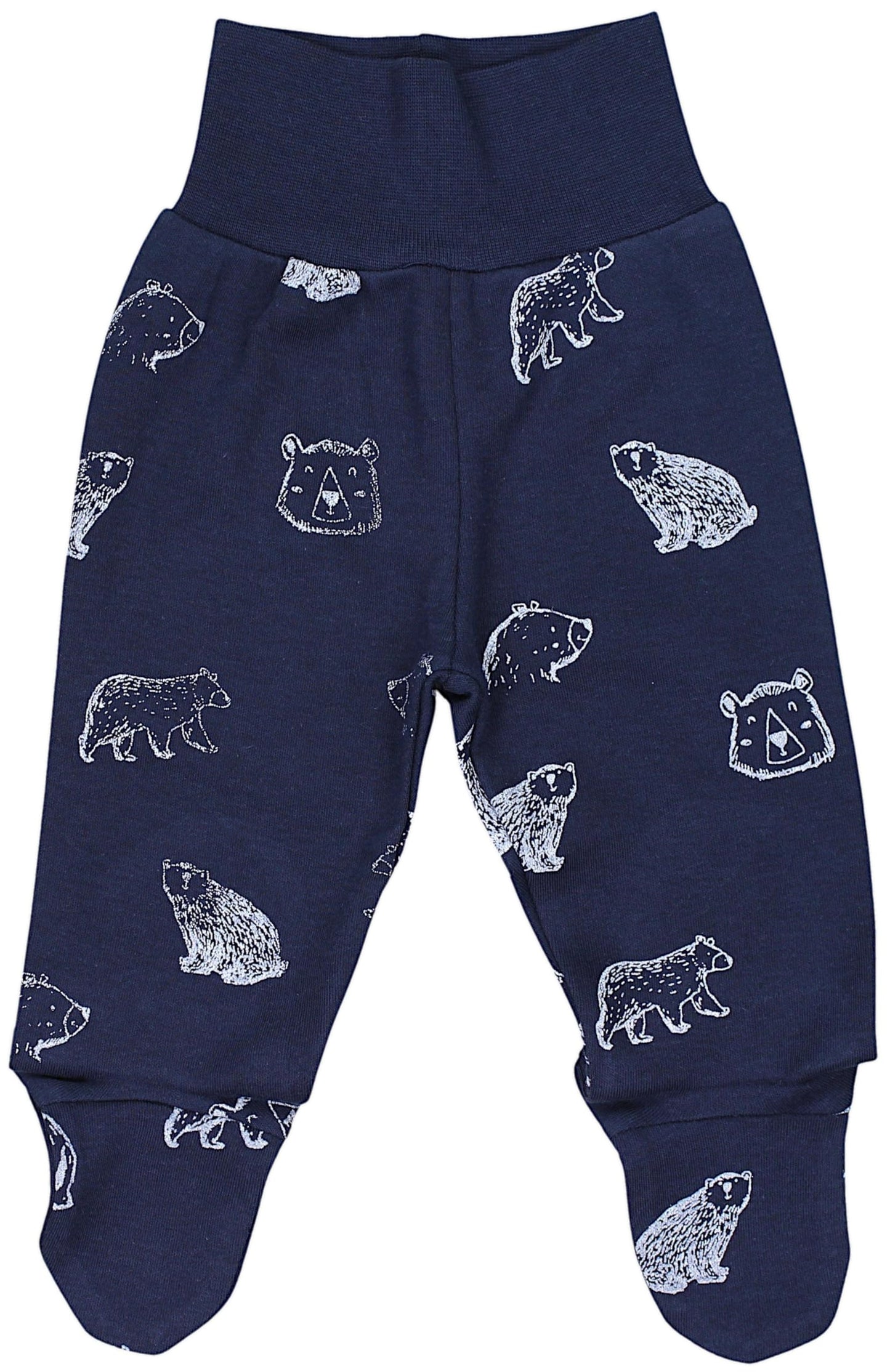 TupTam Baby Strampelhose Jungen Mädchen Hose mit Fuß 5er Pack
