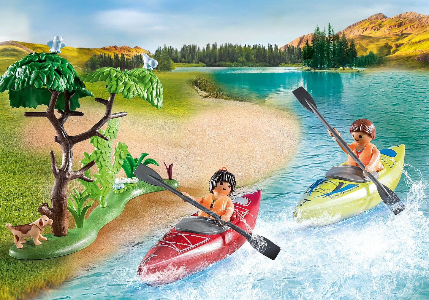 PLAYMOBIL | Family Fun | aufregendes Naturabenteuer am Zeltplatz | Spielzeug für Kinder ab 4 Jahren | 71425