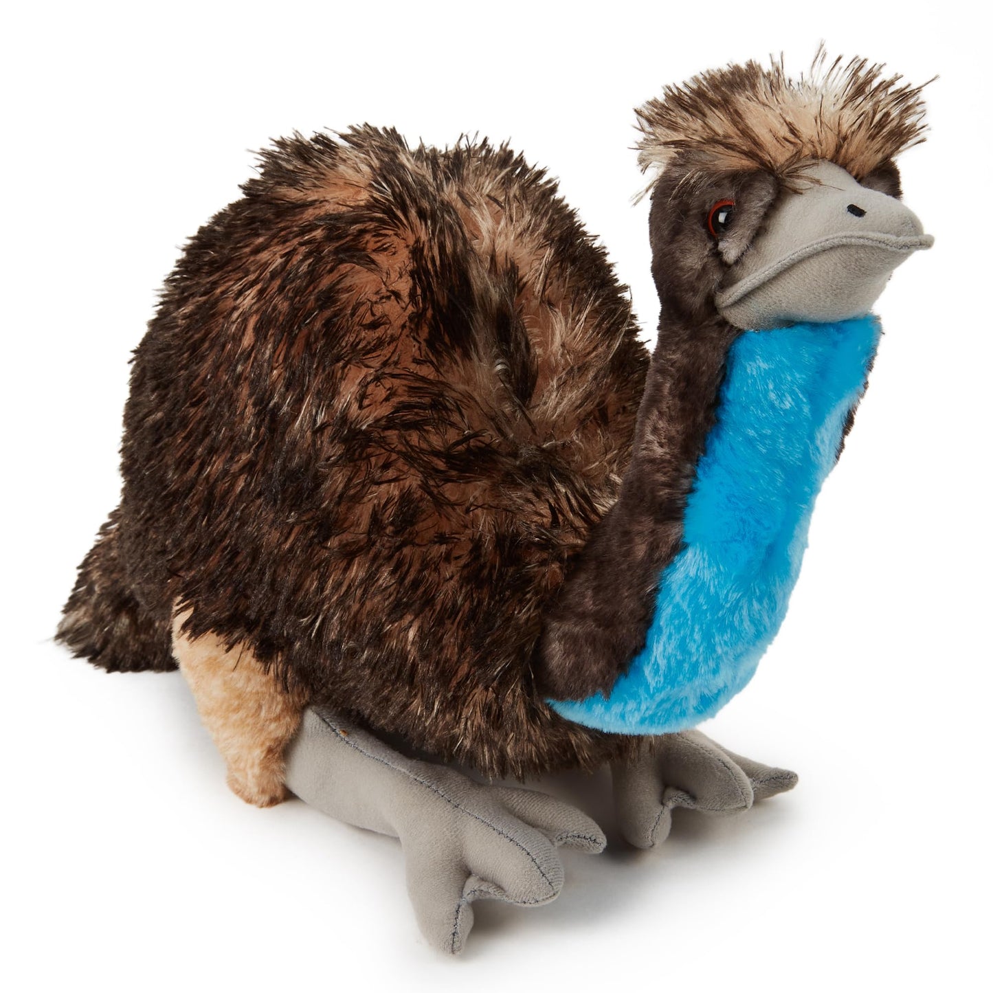 Zappi Co Rhinoceros Rhinoceros Plush Toy (22 cm) Horned Miracle - Soft, Cuddly, 100% Recycled - Mighty African Friend