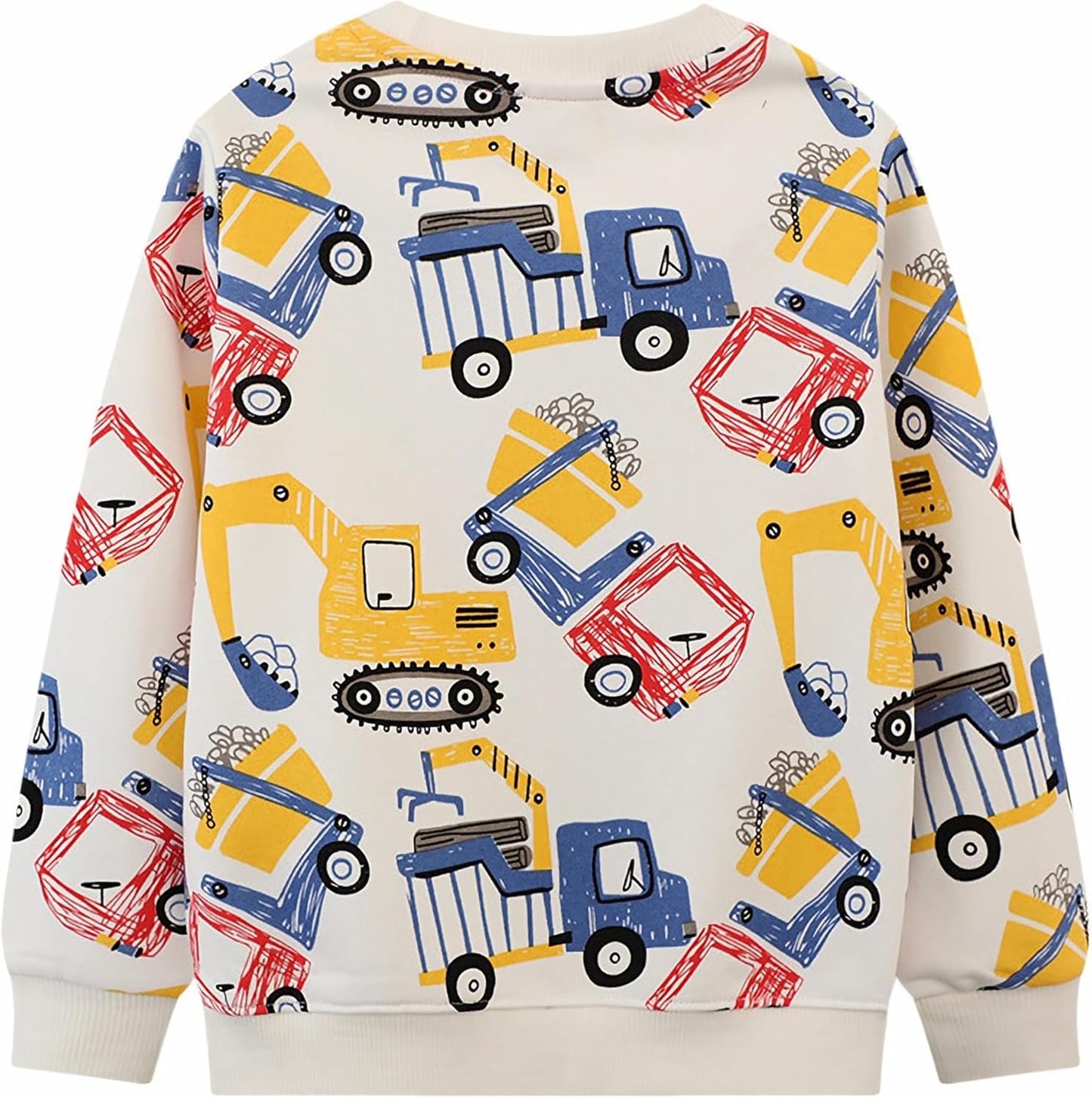 CM-Kid Sweatshirts Jungen Langarm Pullover Kinder Baumwolle Frühling Herbst Winter Warm Tops 1-7 Jahre Gr.92-122