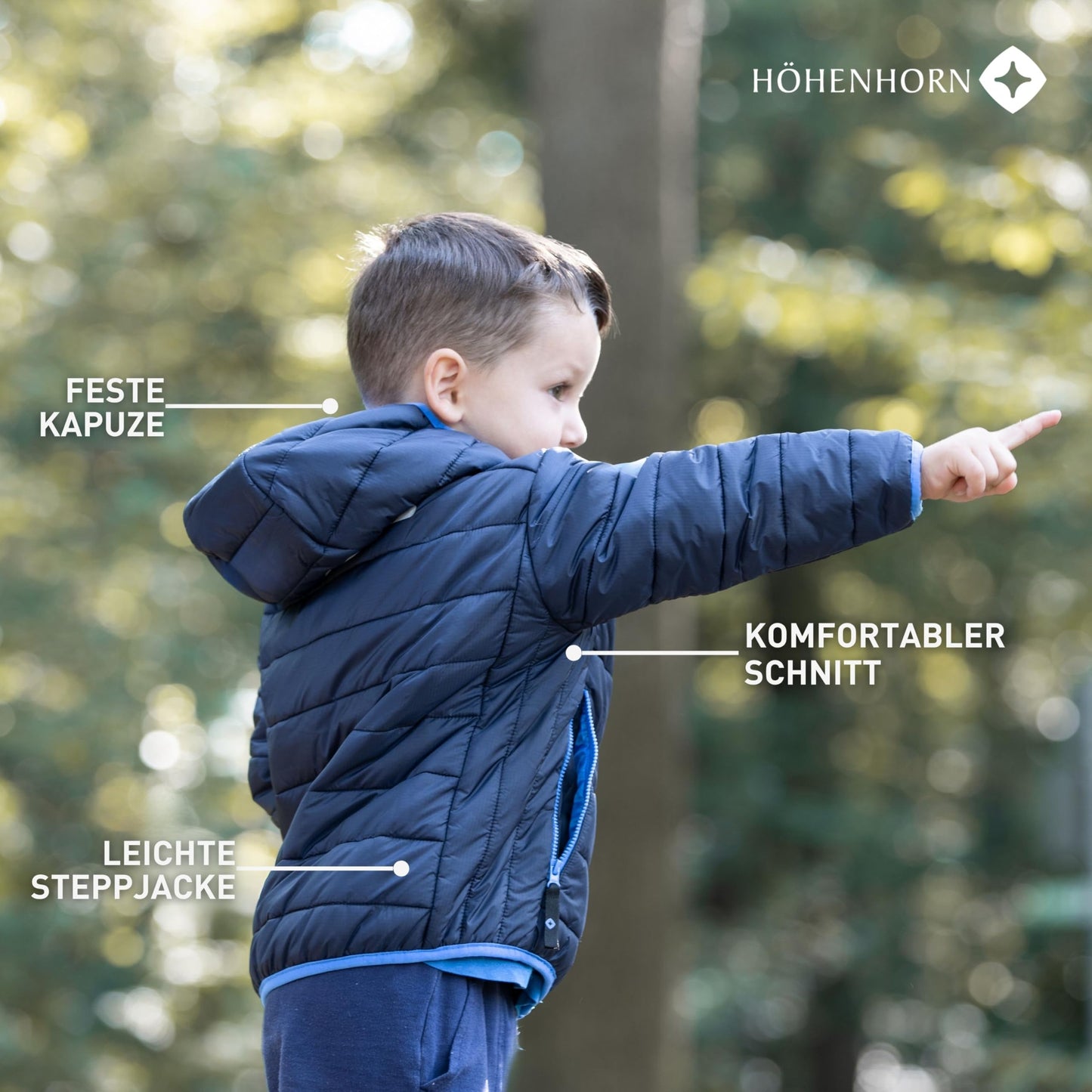 Höhenhorn Krocko children's jacket boys girls transitional jacket quilted jacket