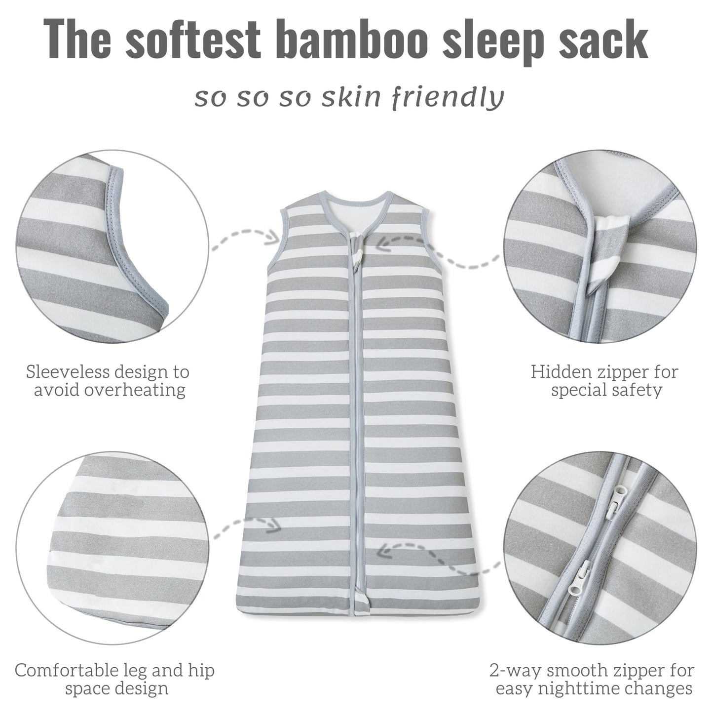 Chilsuessy Baby Sleeping Bag, 2.5 Tog, Winter Baby Sleeping Bag, Cotton, All-Year Sleeping Bag, Newborn Winter Sleeping Bag, 2.5 Tog/Lion Forest, 67 cm/0-6 Months