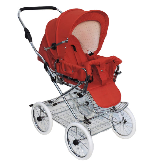 Eichhorn Pushchairs with Leather Strap Frame and Sliding Eye Adjustment