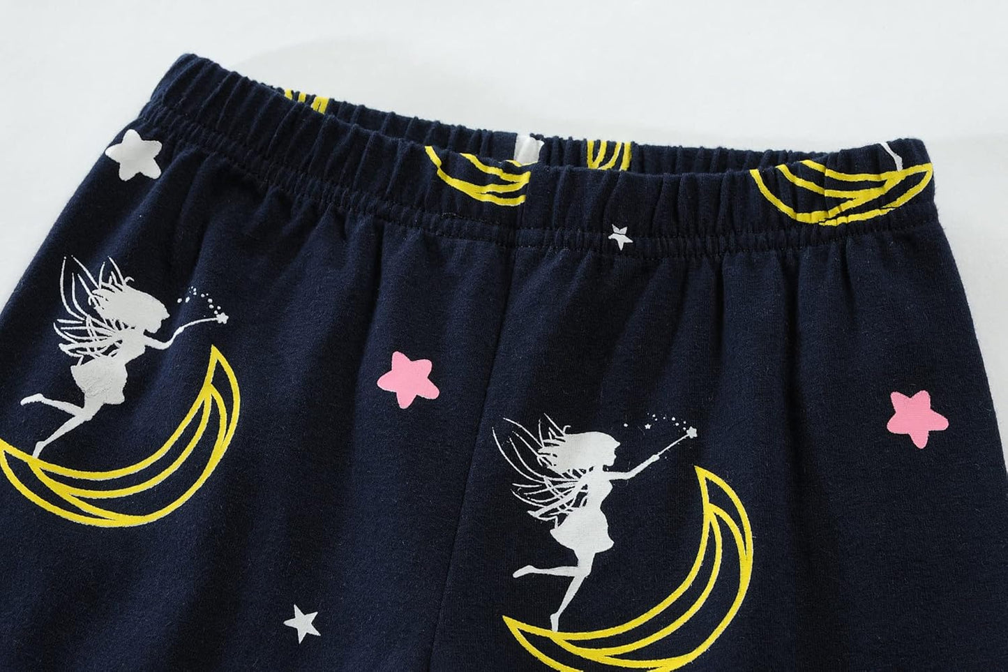 EULLA Mädchen Schlafanzug Kinder Kurz Einhorn Dino Katze Prinzessin Hase Pyjama Set Sommer Kleidung Zweiteiliger Nachtwäsche Baumwolle 92 98 104 110 116 122