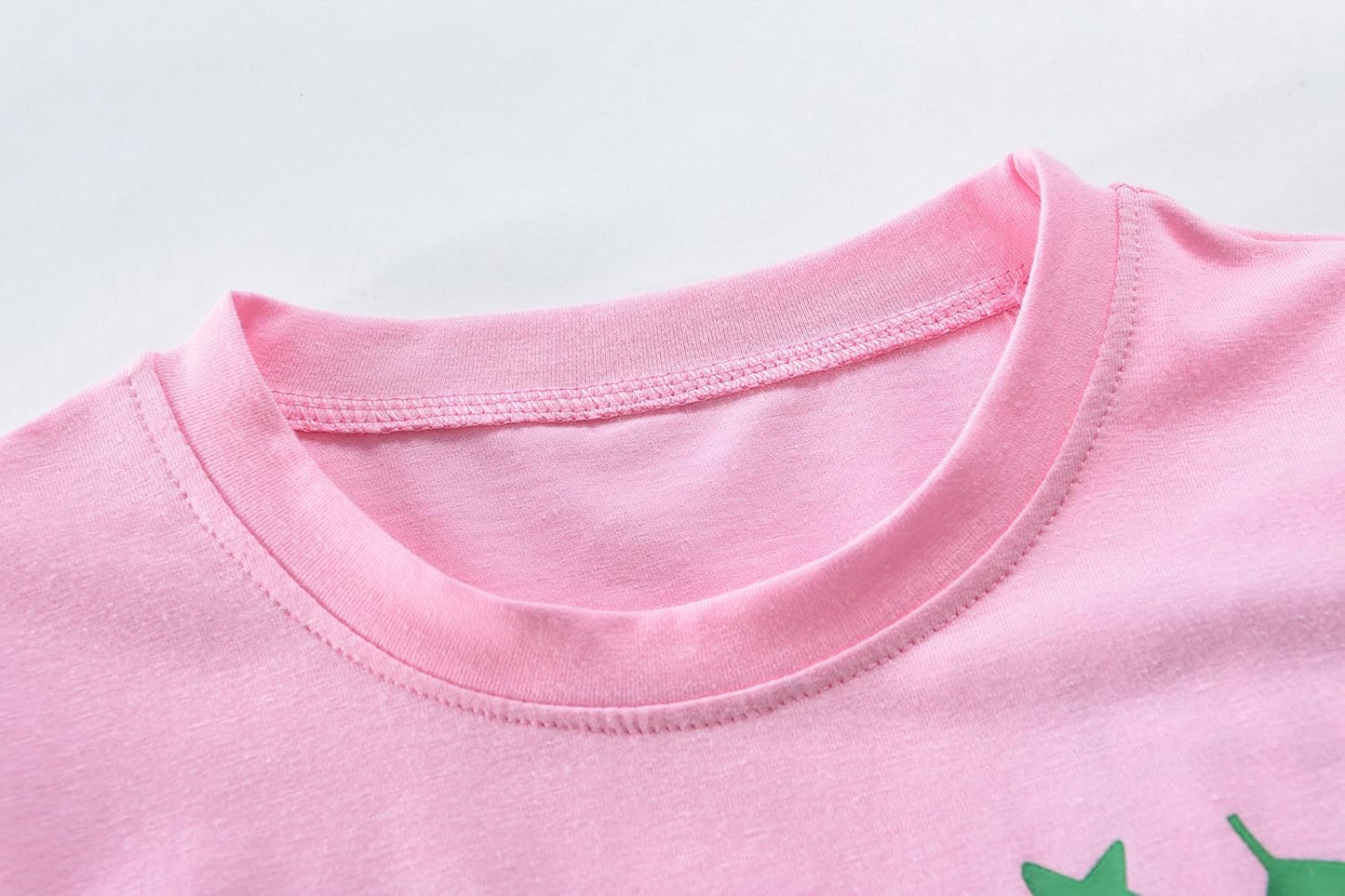 EULLA Mädchen Schlafanzug Kinder Kurz Einhorn Dino Katze Prinzessin Hase Pyjama Set Sommer Kleidung Zweiteiliger Nachtwäsche Baumwolle 92 98 104 110 116 122