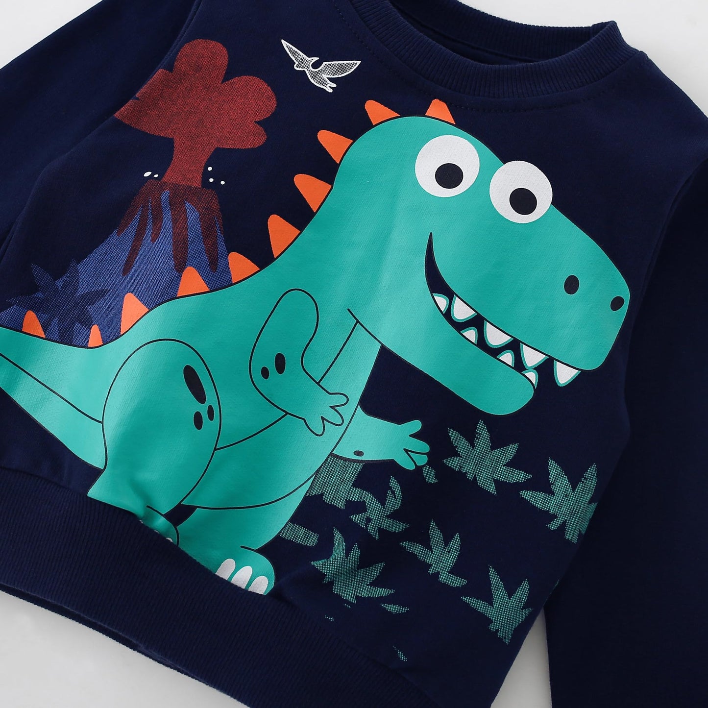 Pilipulu Sweatshirt Boys Kids Pullover Boys Cotton Long Sleeve Shirt Kids Dinosaur Digger Warm Tops 2-7 Years Size 92 98 104 110 116 122