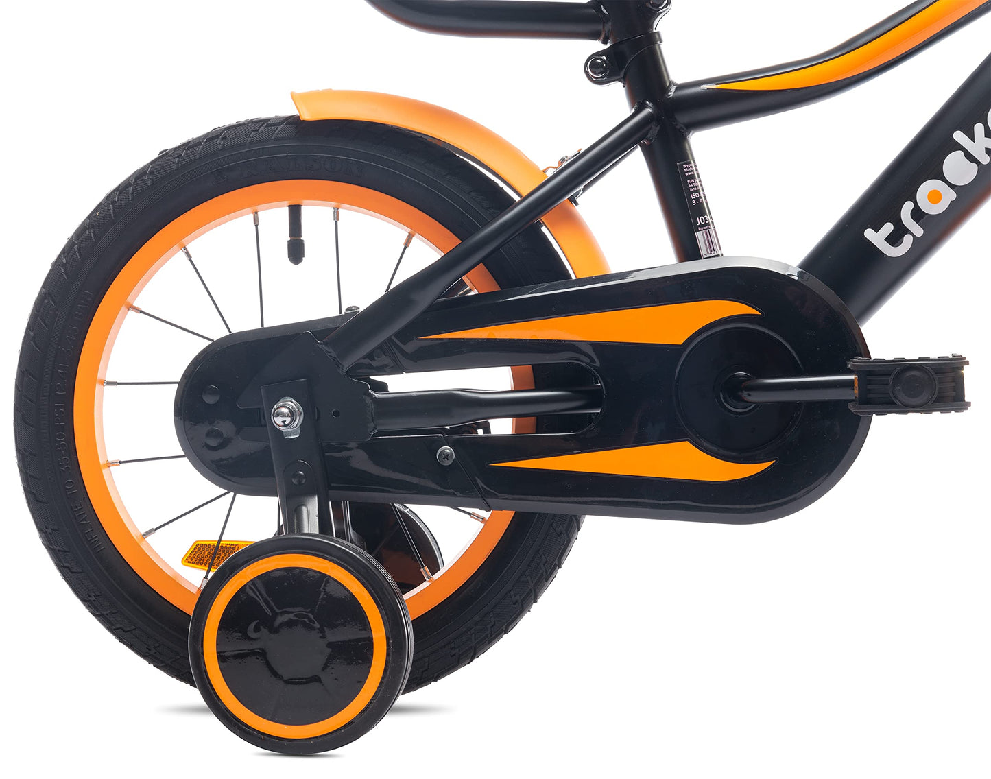 sun baby Jungenfahrrad Kinderfahrrad 14 und 16 Zoll Jungen Tiger Tracker Bike Leicht Stützräder mit Schubstange ab 2-6 Jahre BMX Fahrrad Kinder