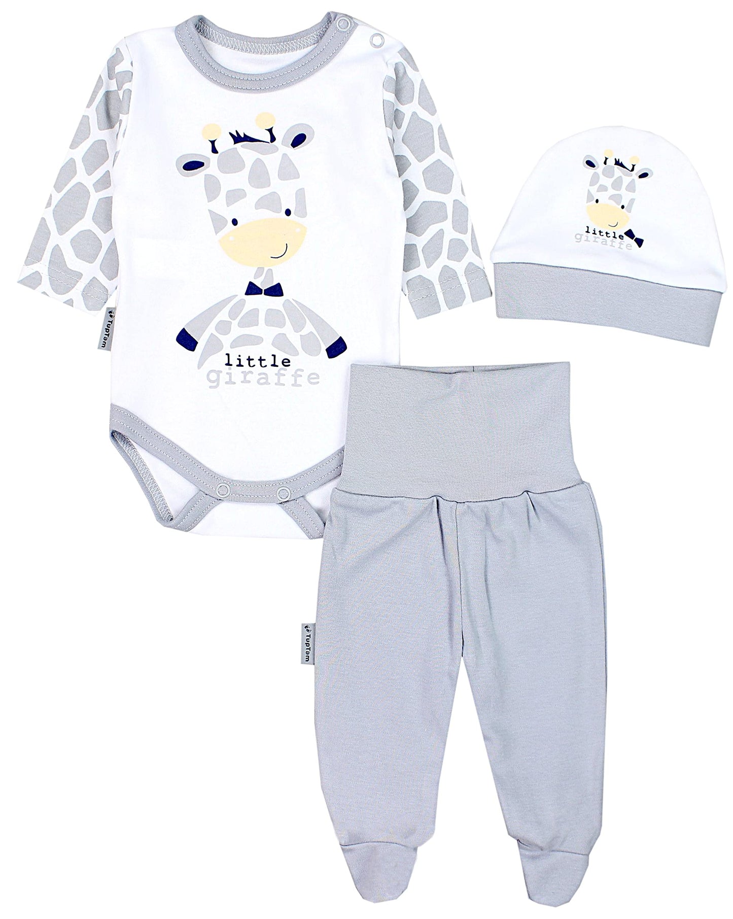 TupTam 3-Piece Unisex Baby Clothing Set with Print