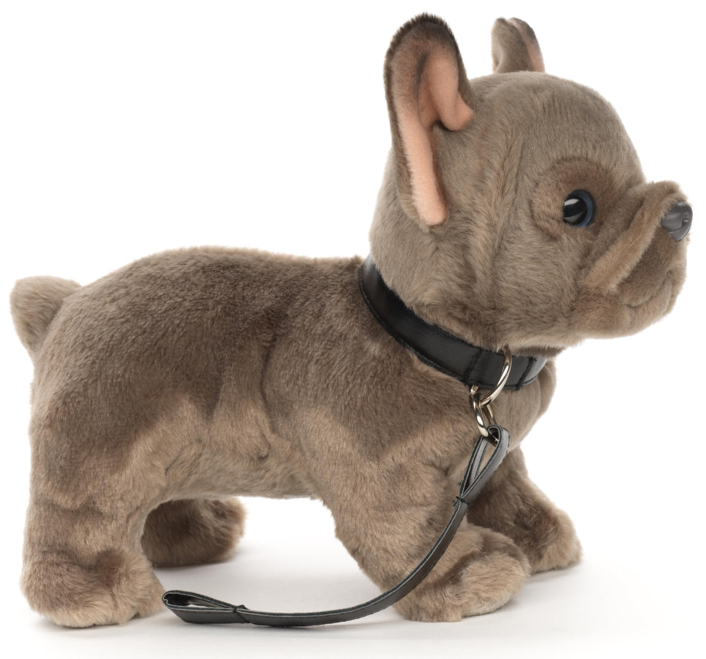 Uni-Toys - Französische Bulldogge (beige) - Ohne Leine - 26 cm (Länge) - Plüsch-Hund - Plüschtier, Kuscheltier