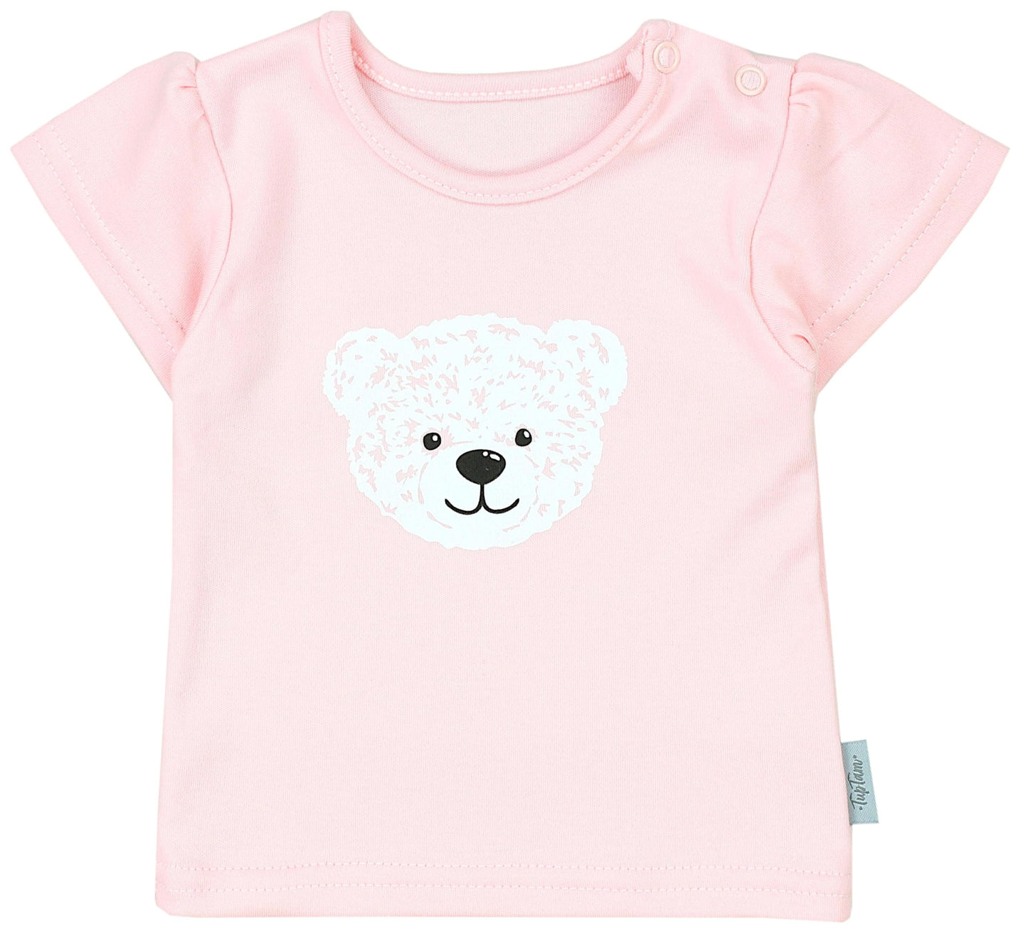 TupTam Baby Mädchen Kurzarm T-Shirt Gemustert Bunt 5er Set
