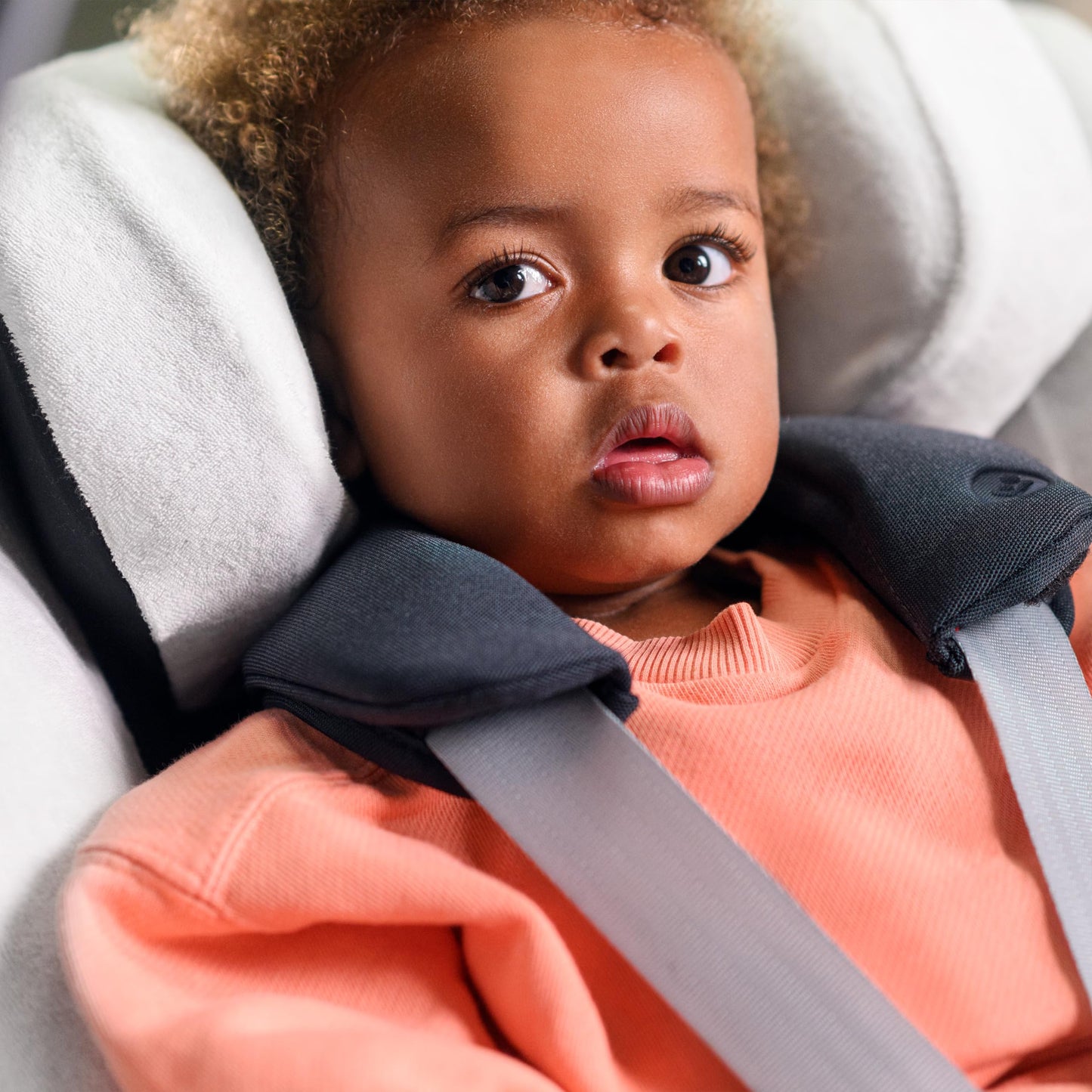 Maxi-Cosi Organic Cotton Car Seat Cover for Pearl 360, Mica (Eco) and Mica 360 S (Comfort), Soft, Breathable and Moisture Absorbing Material, Machine Washable, Natural White - Meloni2