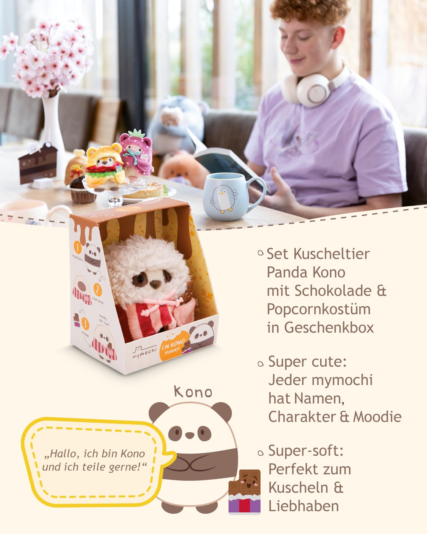 NICI Kuscheltier Küken Tschieps 8cm mit Chilisoße & Hähnchenkeulekostüm in Geschenkbox - gelb - Stofftier aus weichem Plüsch, Plüschtier zum Kuscheln und Spielen, für Kinder & Erwachsene - 61653