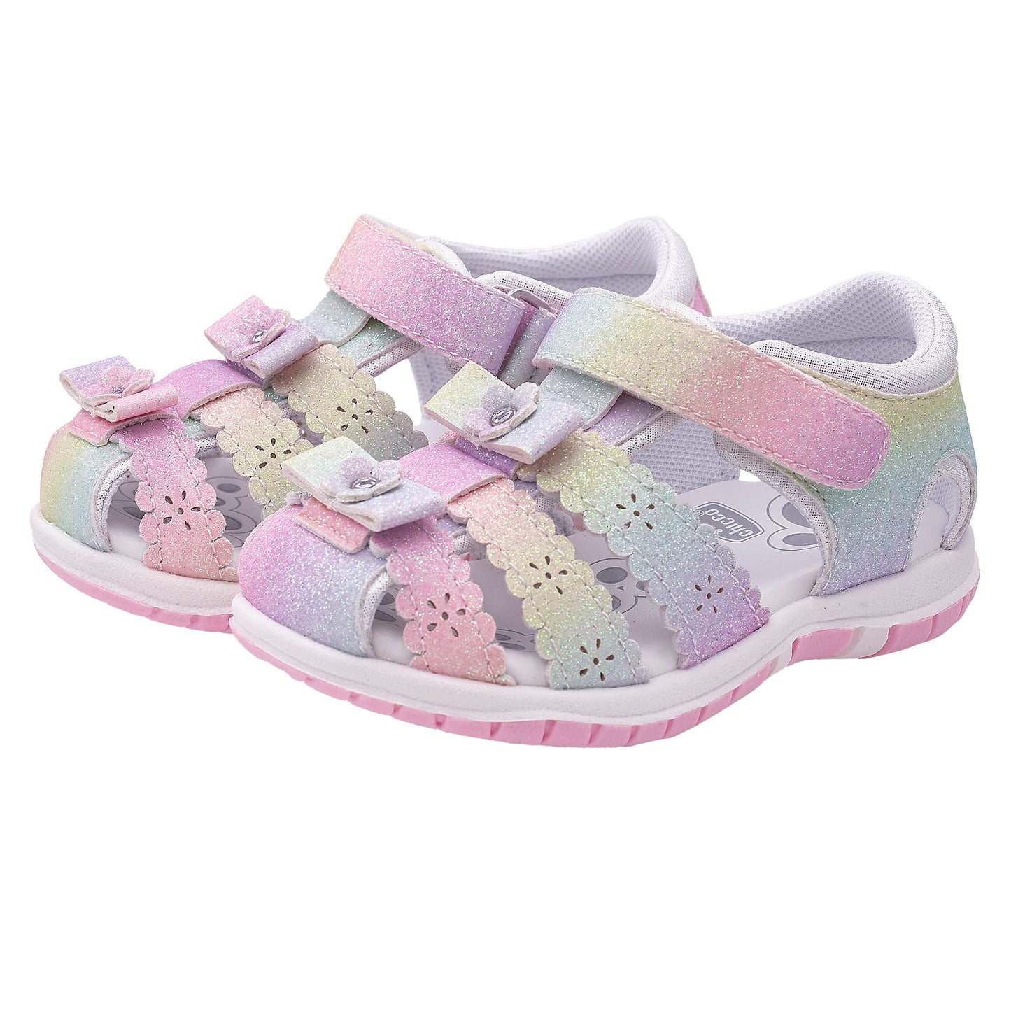 Chicco Mädchen Spinnen Riemen 2 Sandale – Bequeme Babyschuhe für kleine Abenteuer