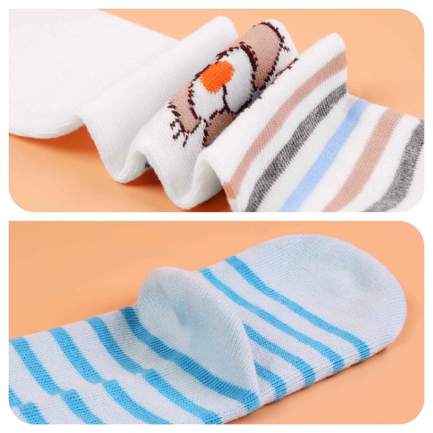 L&K-II Pack of 4 Baby Tights for Baby Boys with Dog Lions Monkeys Bears and Car Motif 2760