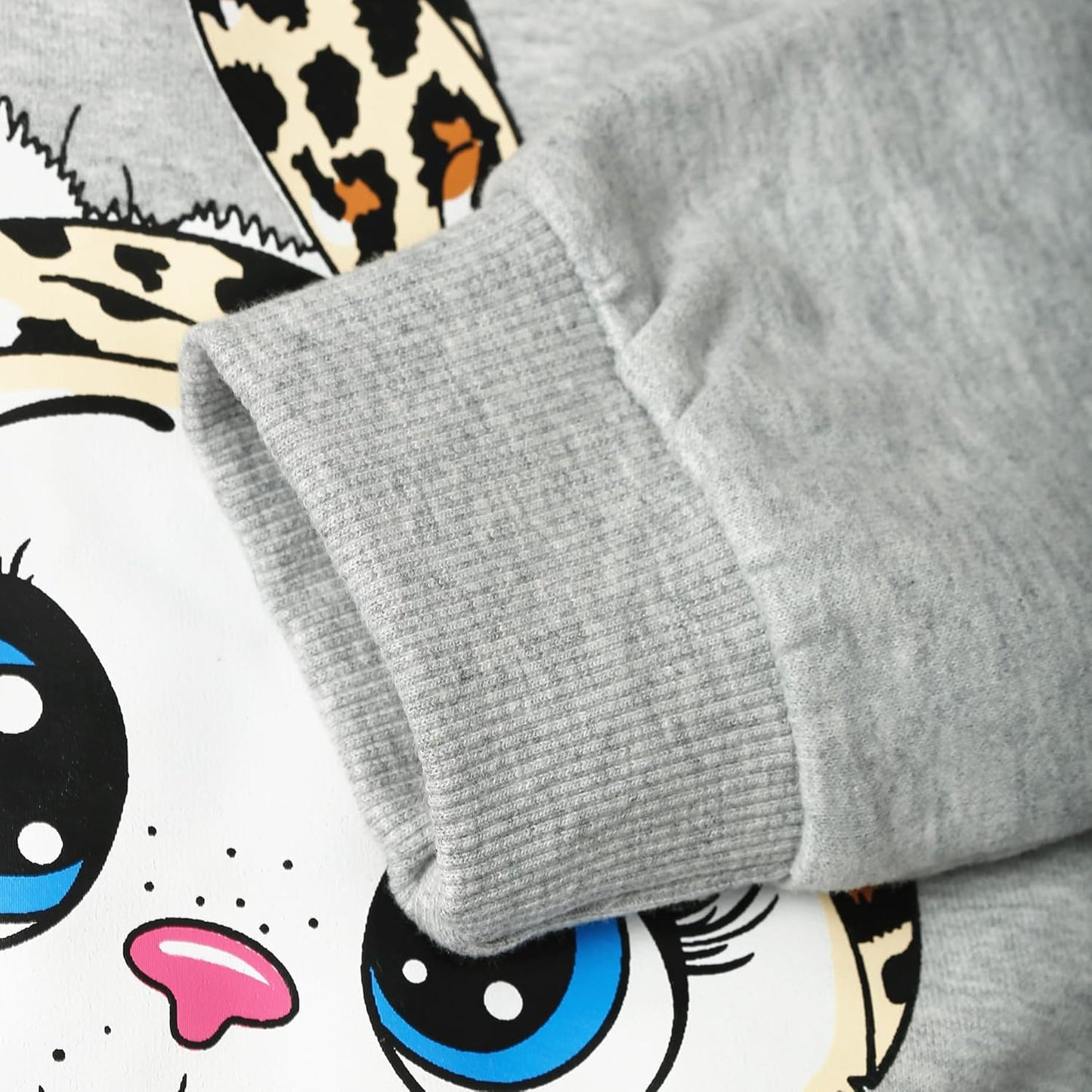 Unicorn Outfits for Little Girls 2 Pieces Ruffle Sleeve Sweatshirt + Leggings Autumn Leopard Clothing Sets 2-10 Years Old