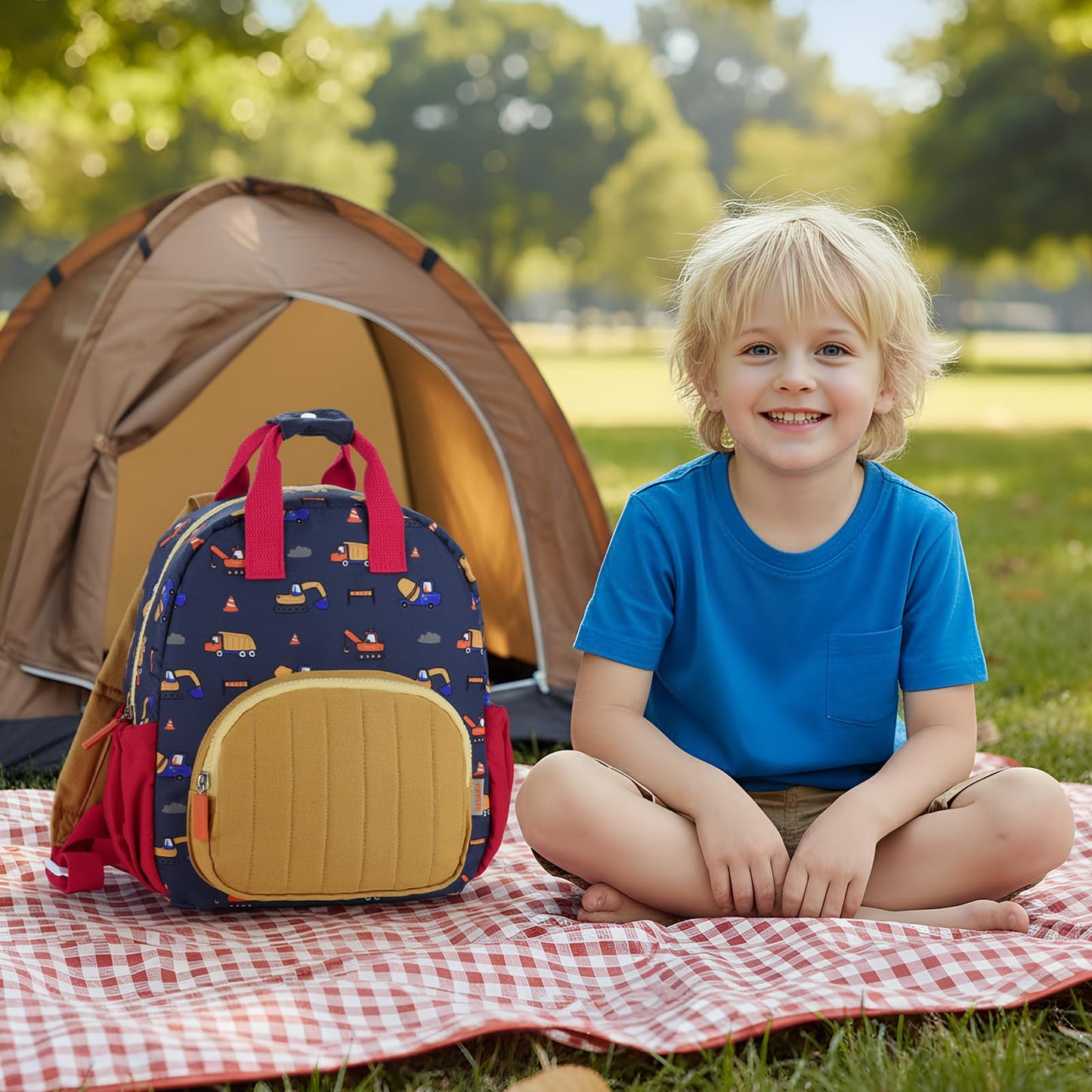 Kinderrucksack Mädchen 30cm Rucksack Kleinkind Kinderrucksack für 2-4 Jahre Kinder kindergartenrucksack Mini Tagesrucksack Reisetasche - Rosa Erdbeere