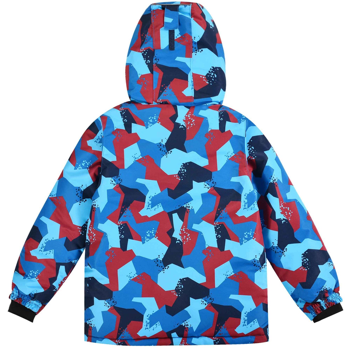 NORDOIS Chalet Boys' Snowsuit with Hood, Water-Repellent Ski Suit, Windproof Winter Suit