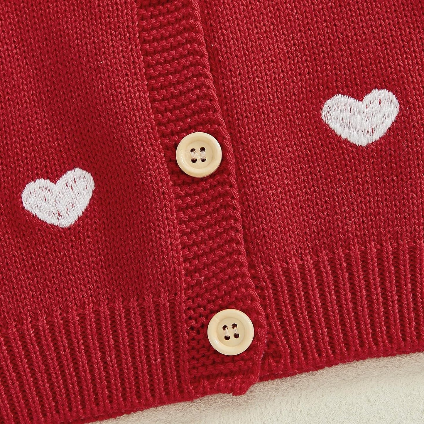 FOMOYUU Strickjacke für Kleinkinder und Neugeborene, Mädchen, langärmelig, Knopfleiste, Sweatshirt, Jacke, Herbst-Outfits